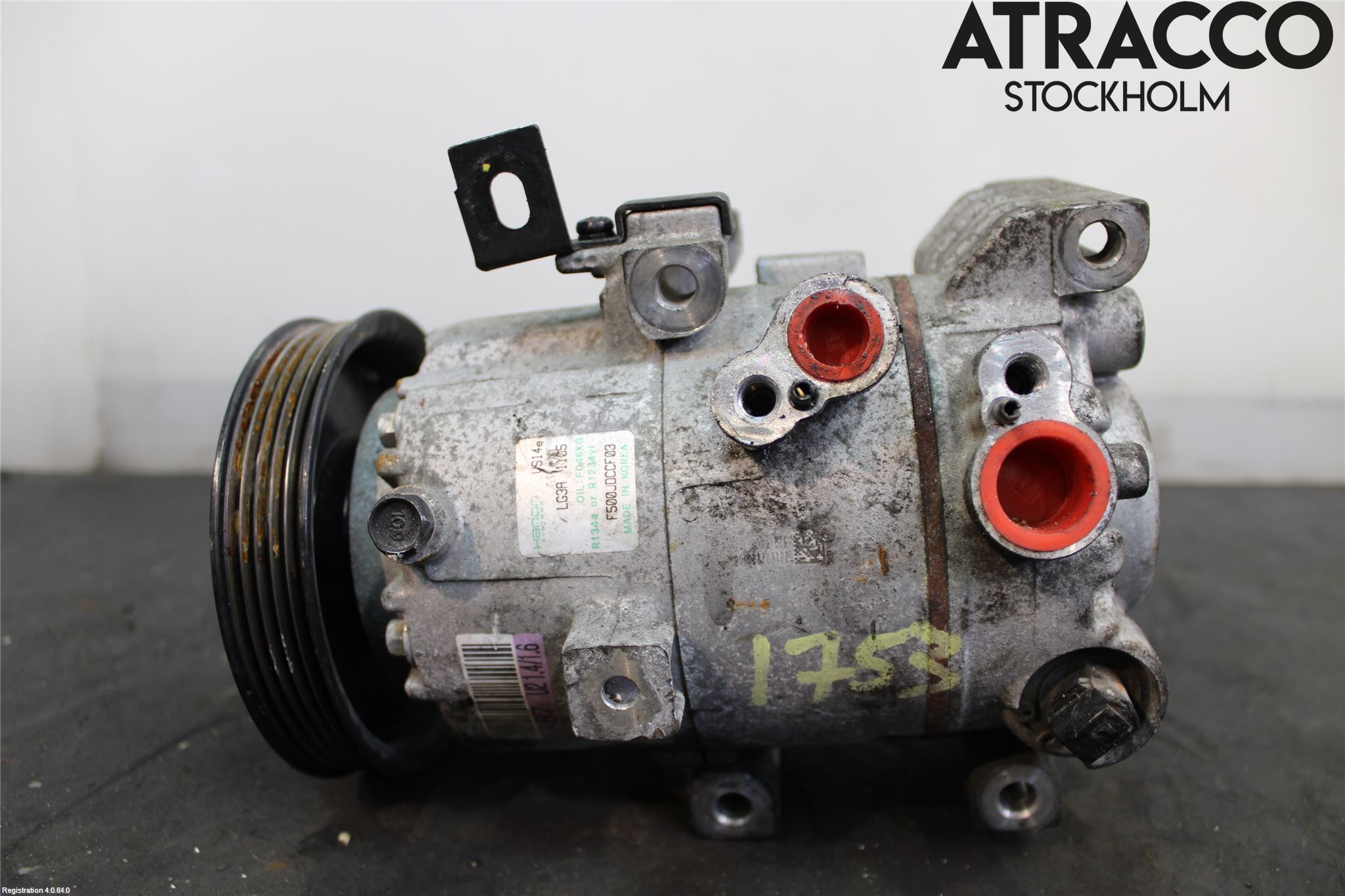 Kia CEED 12-18 Varme Ac Kompressor