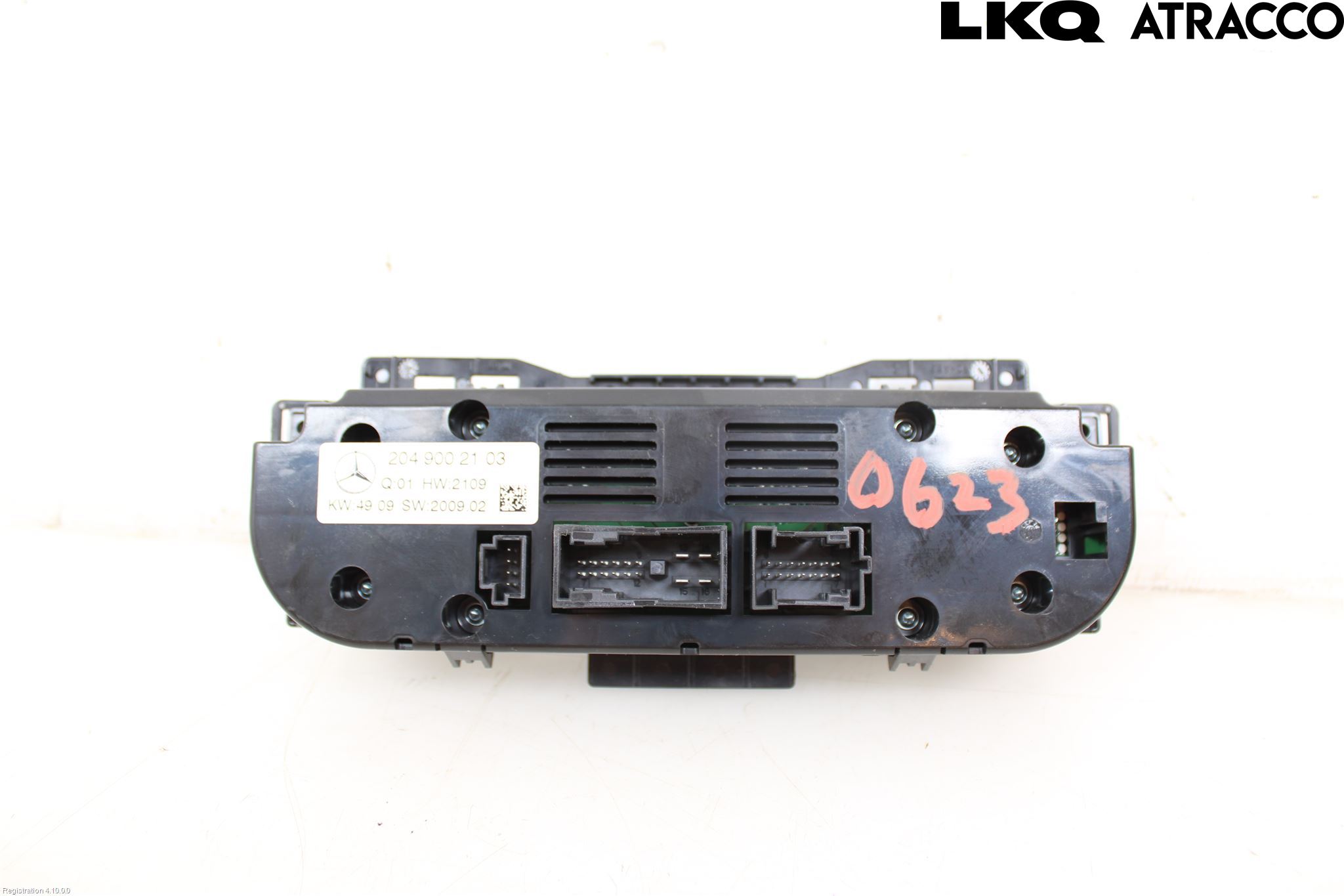 Mercedes-Benz MB C-KLASS (W204) 07-15 Varme Ac Betjening-Display