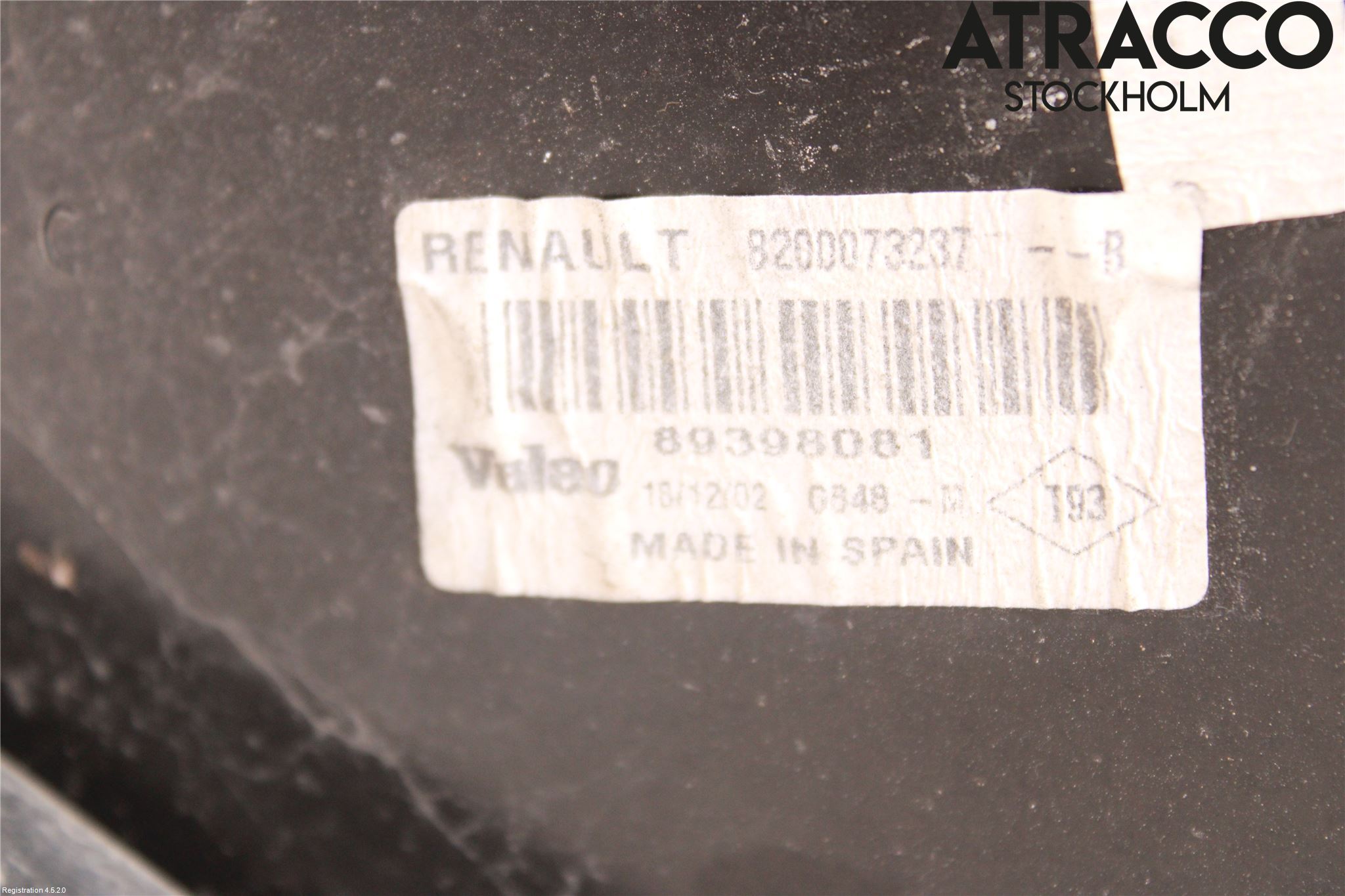 Renault MÉGANE II  03-05 Baklykt Høyre