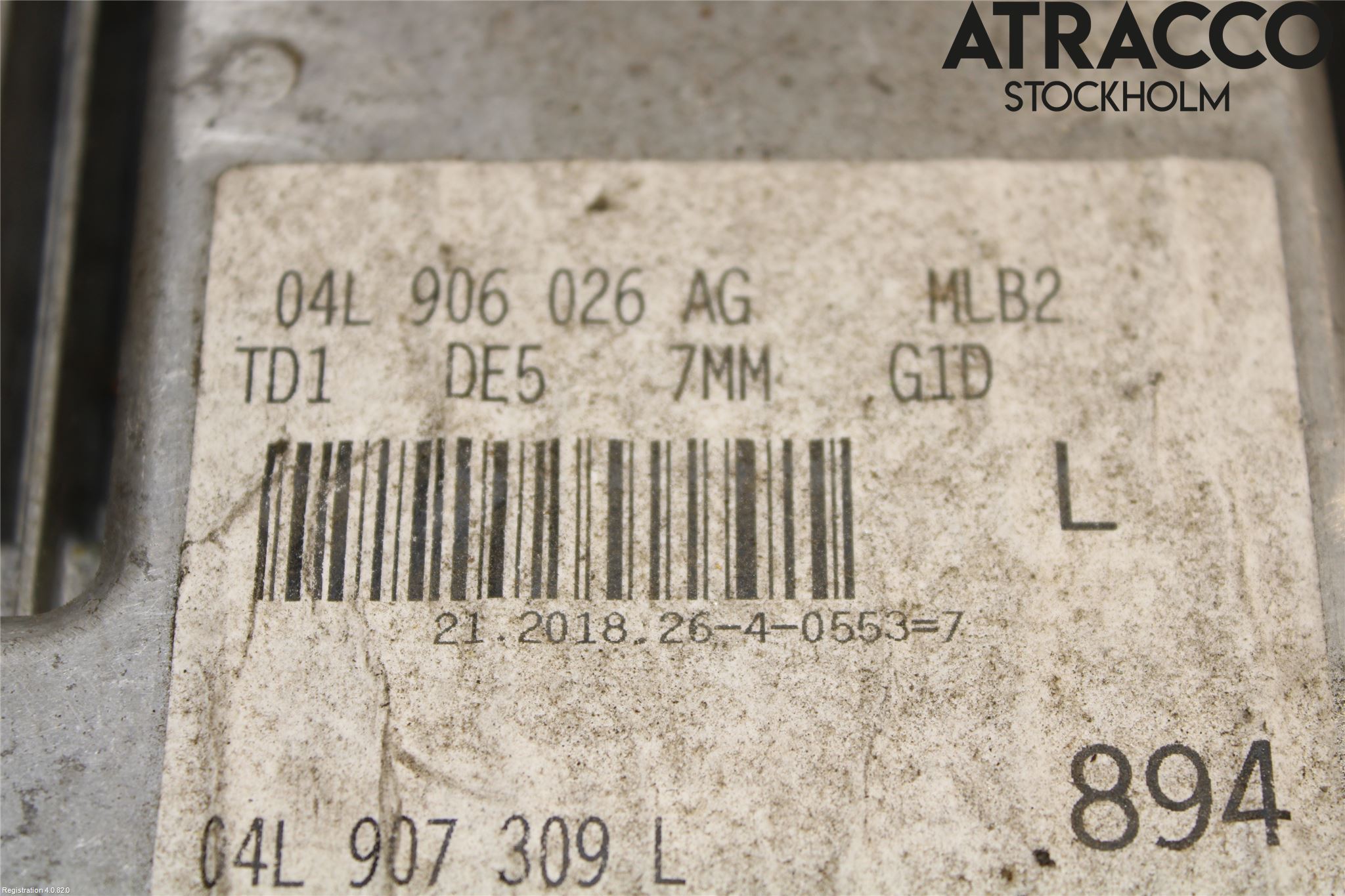 Audi A4/S4 B9 16-19 Styreenhet Dieselpumpe