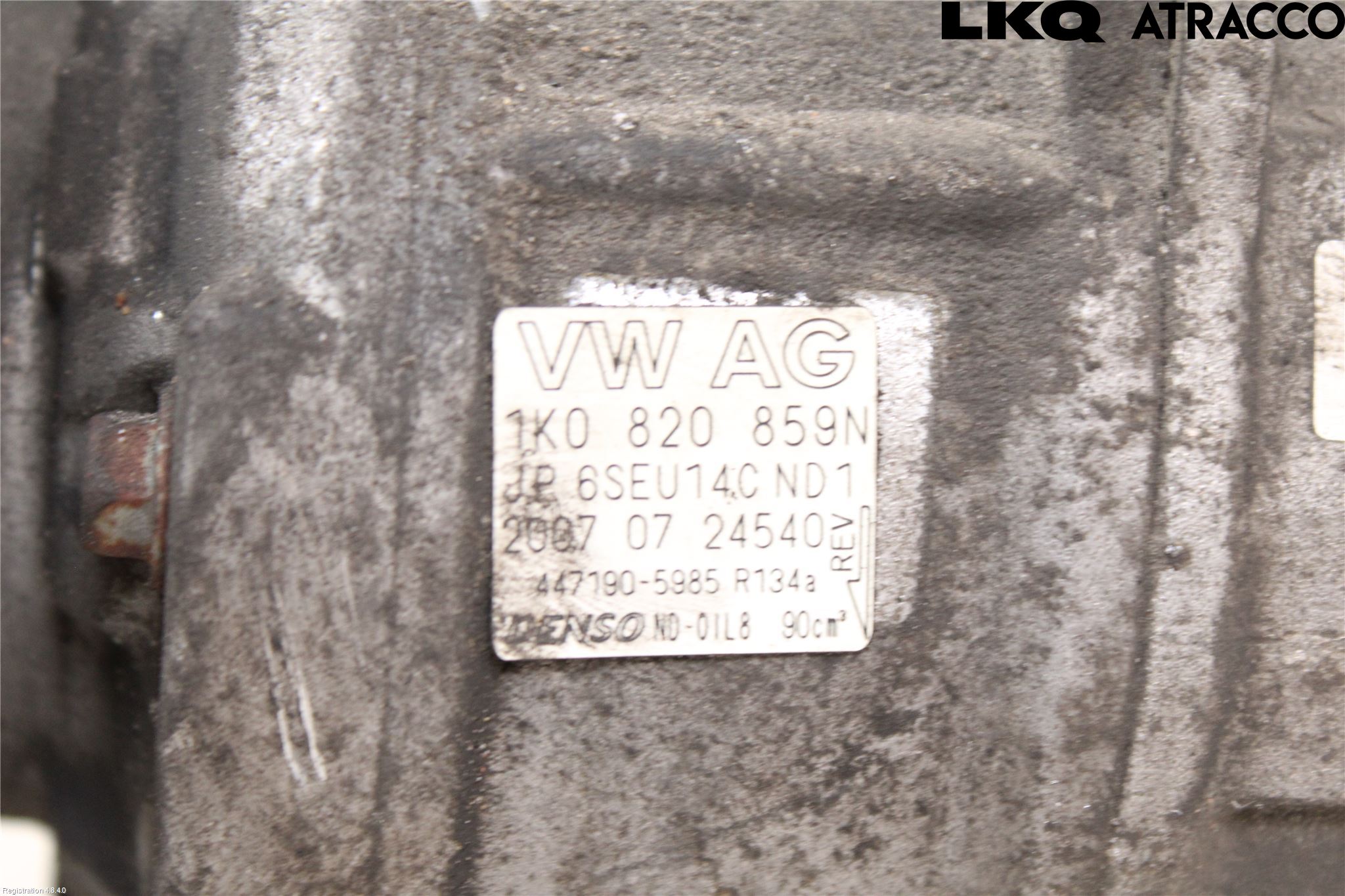 Volkswagen VW GOLF V 04-09 Varme Ac Kompressor