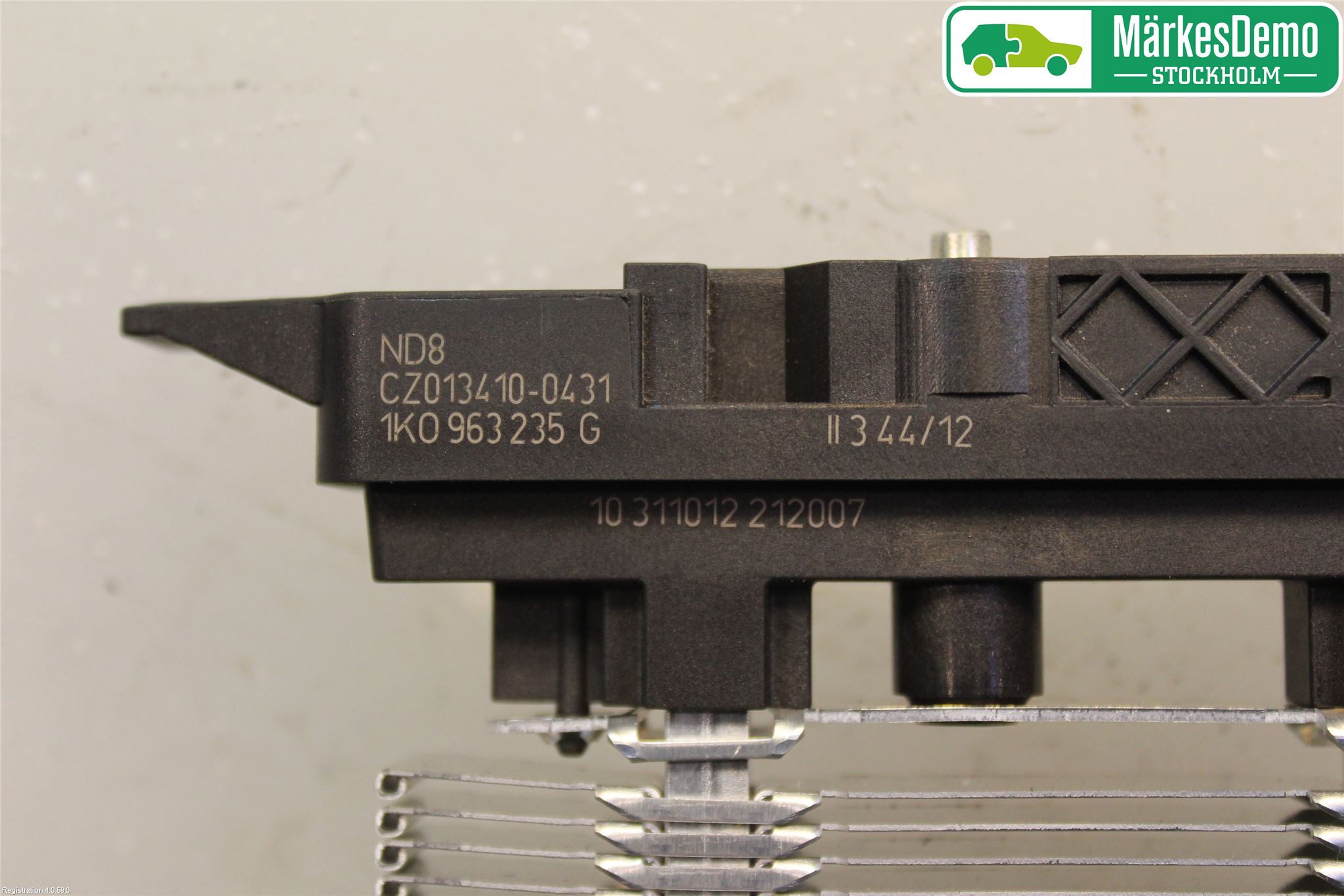 Volkswagen VW GOLF PLUS/CROSS GOLF 04-14 Varmeapparat Ekstra (Bak)