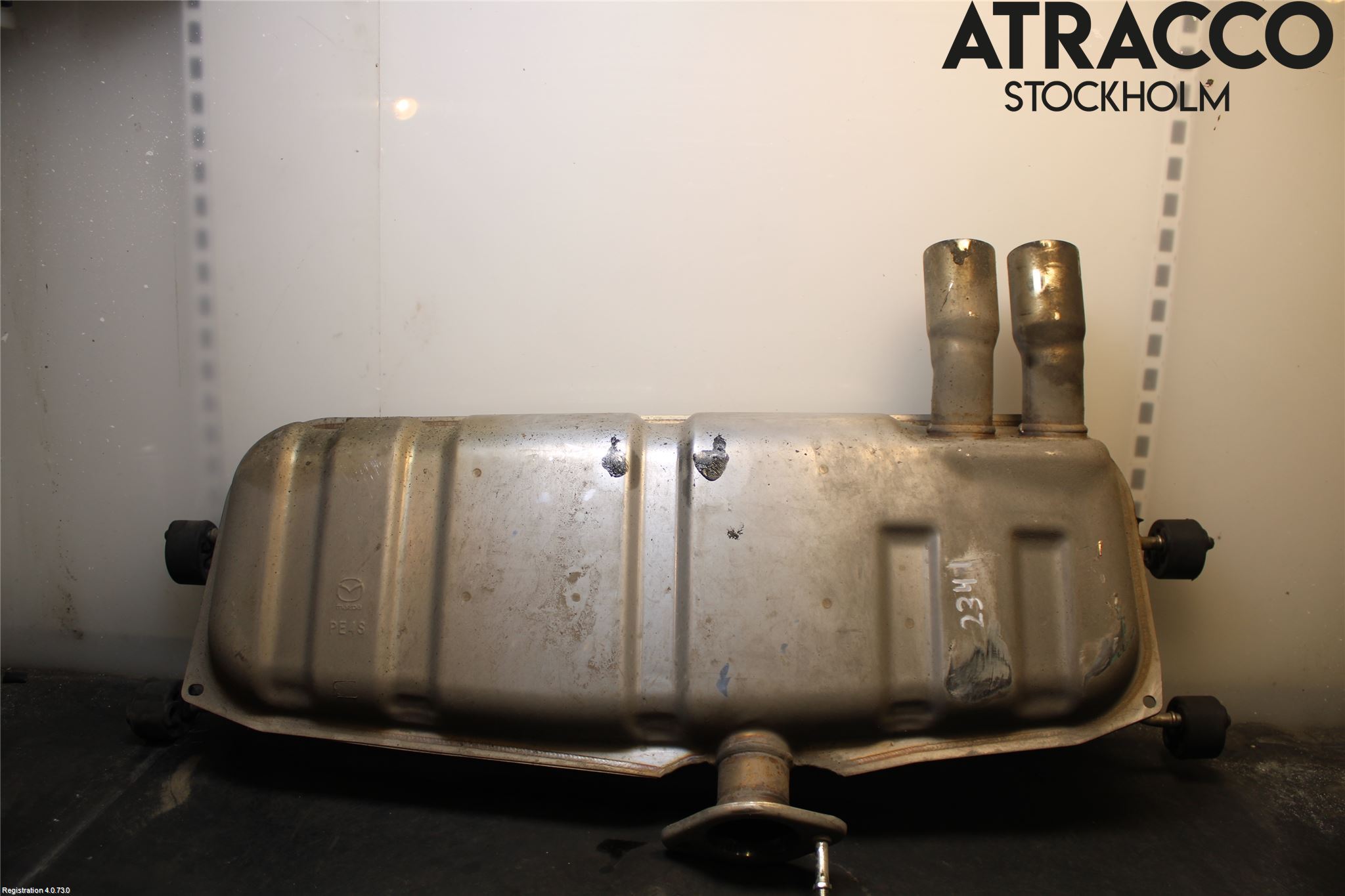 Mazda MX-5 IV (ND/ND2/ND3) MIATA 15- Eksos Bakre Potte