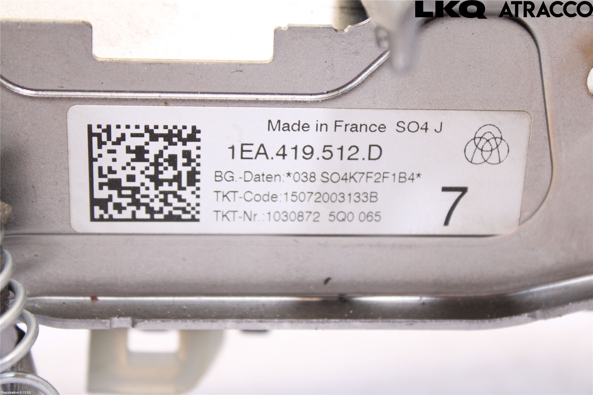 Volkswagen VW ID.3 21- Rattakselaggregat Justerbart