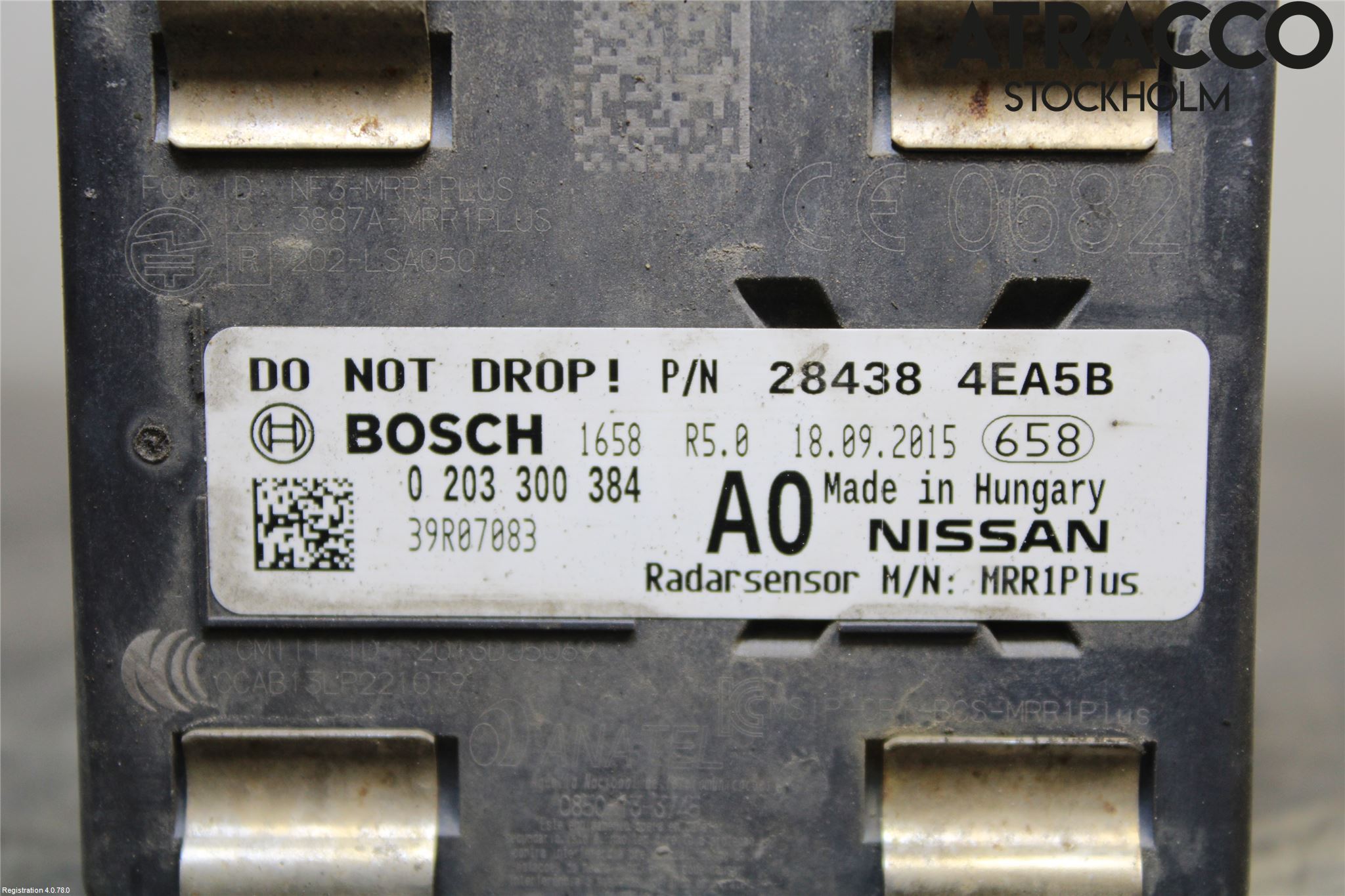 Nissan QASHQAI 14-17 Sensor Fartsbegrensning