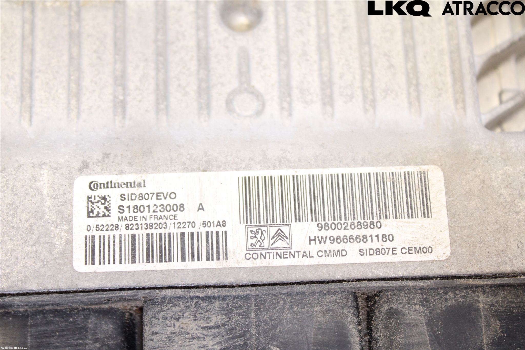 Citroen C4 GRAND PICASSO 07-13 Styreenhet Dieselpumpe