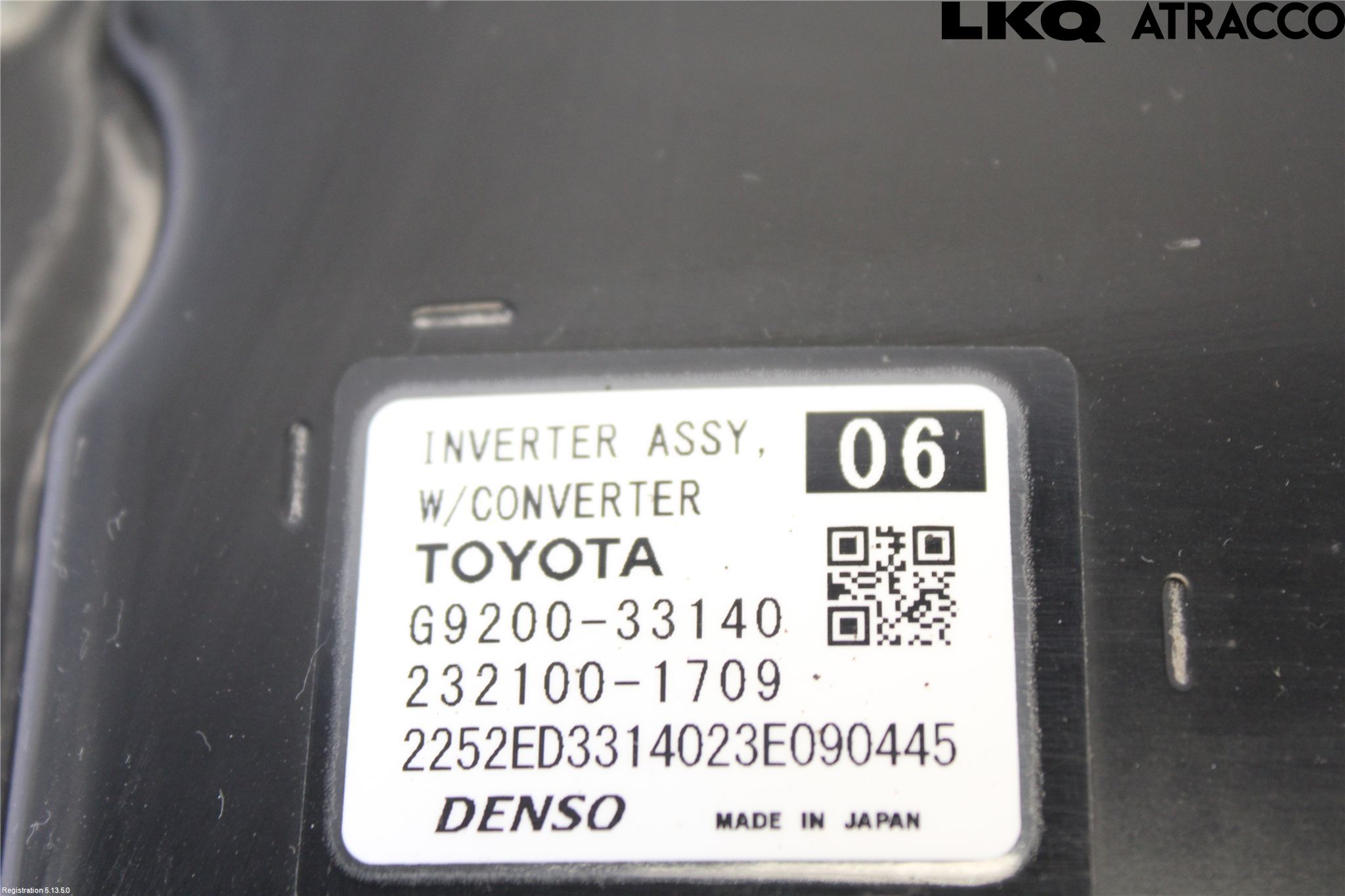Lexus ES 250/300/330 Inverter Hybrid