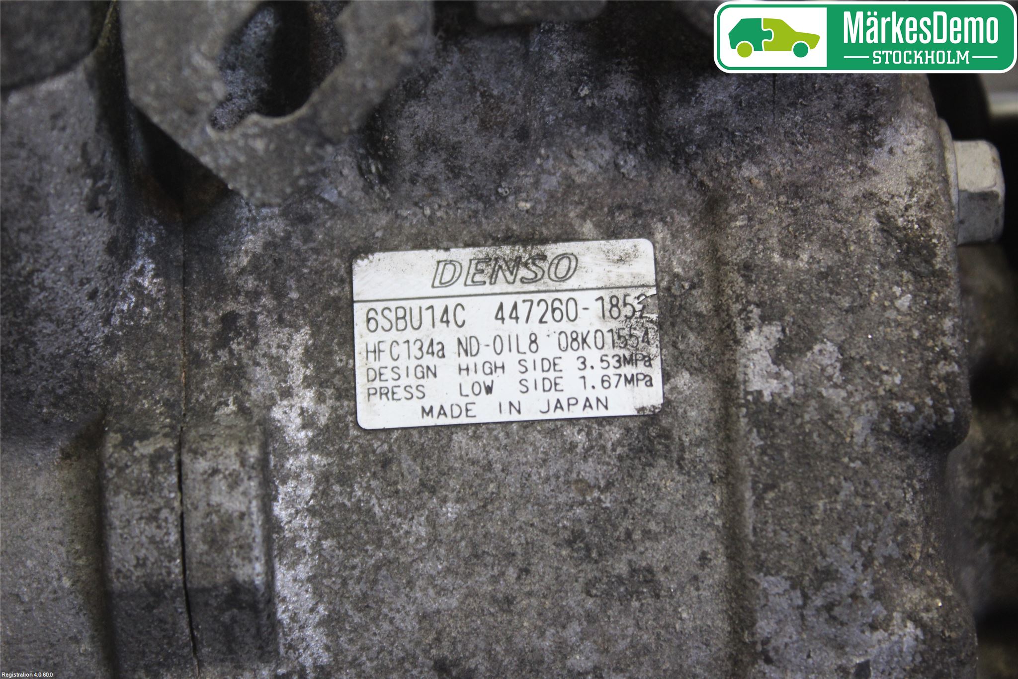 BMW 3 E90/91 SED/TOU 05-12 Varme Ac Kompressor