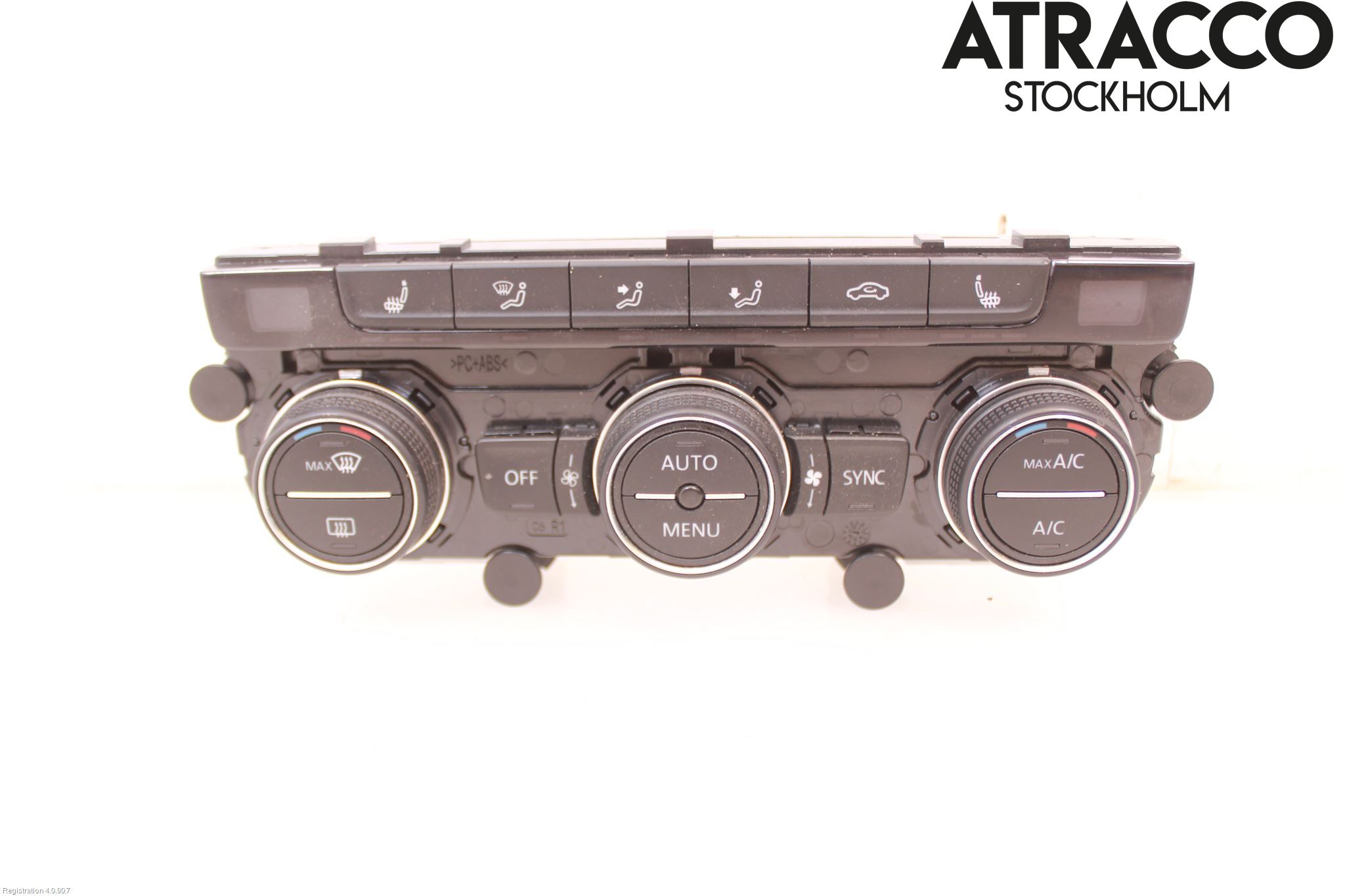 Volkswagen VW GOLF / E-GOLF VII 13-20 Varme Ac Betjening-Display