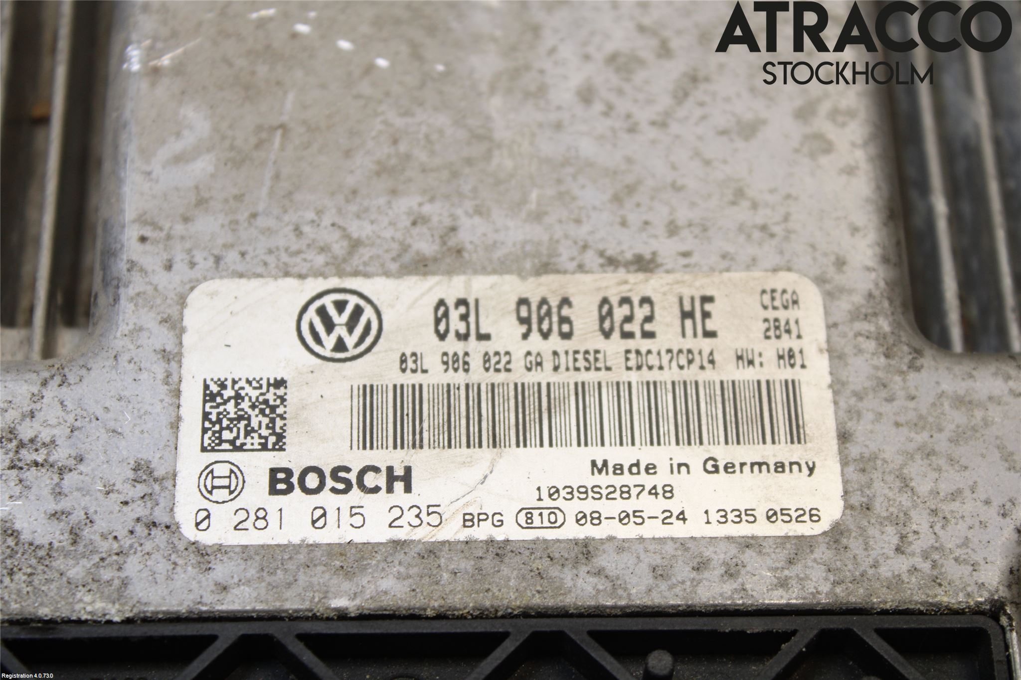 Skoda OCTAVIA (1Z) 05-13 Styreenhet Innsprøytning