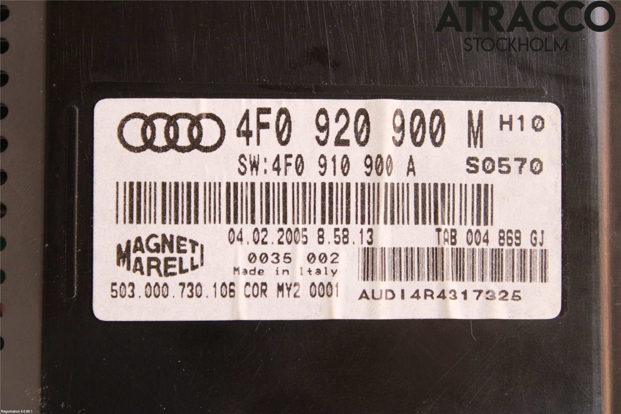 Audi A6/S6     05-11 Instr Kombinert
