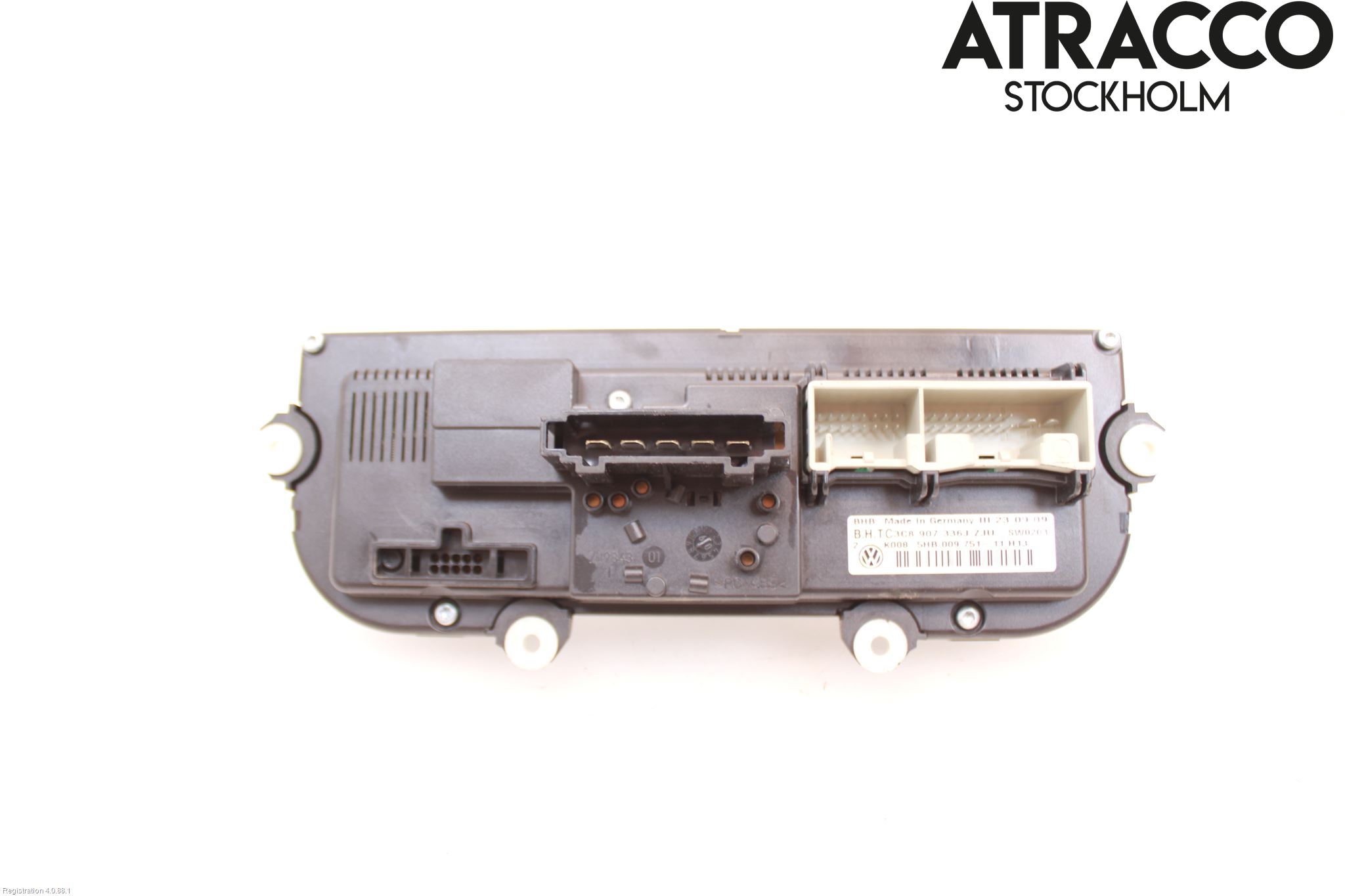 Volkswagen VW GOLF VI 09-13 Varme Ac Betjening-Display