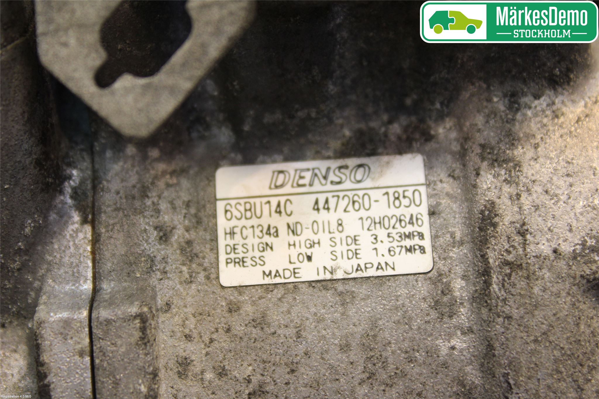 BMW 1 E87/81 5D/3D 03-11 Varme Ac Kompressor