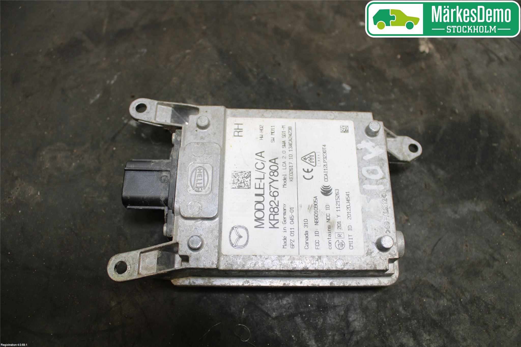 Mazda CX-5 12-17 Sensor Kollisjonsbeskyttelse