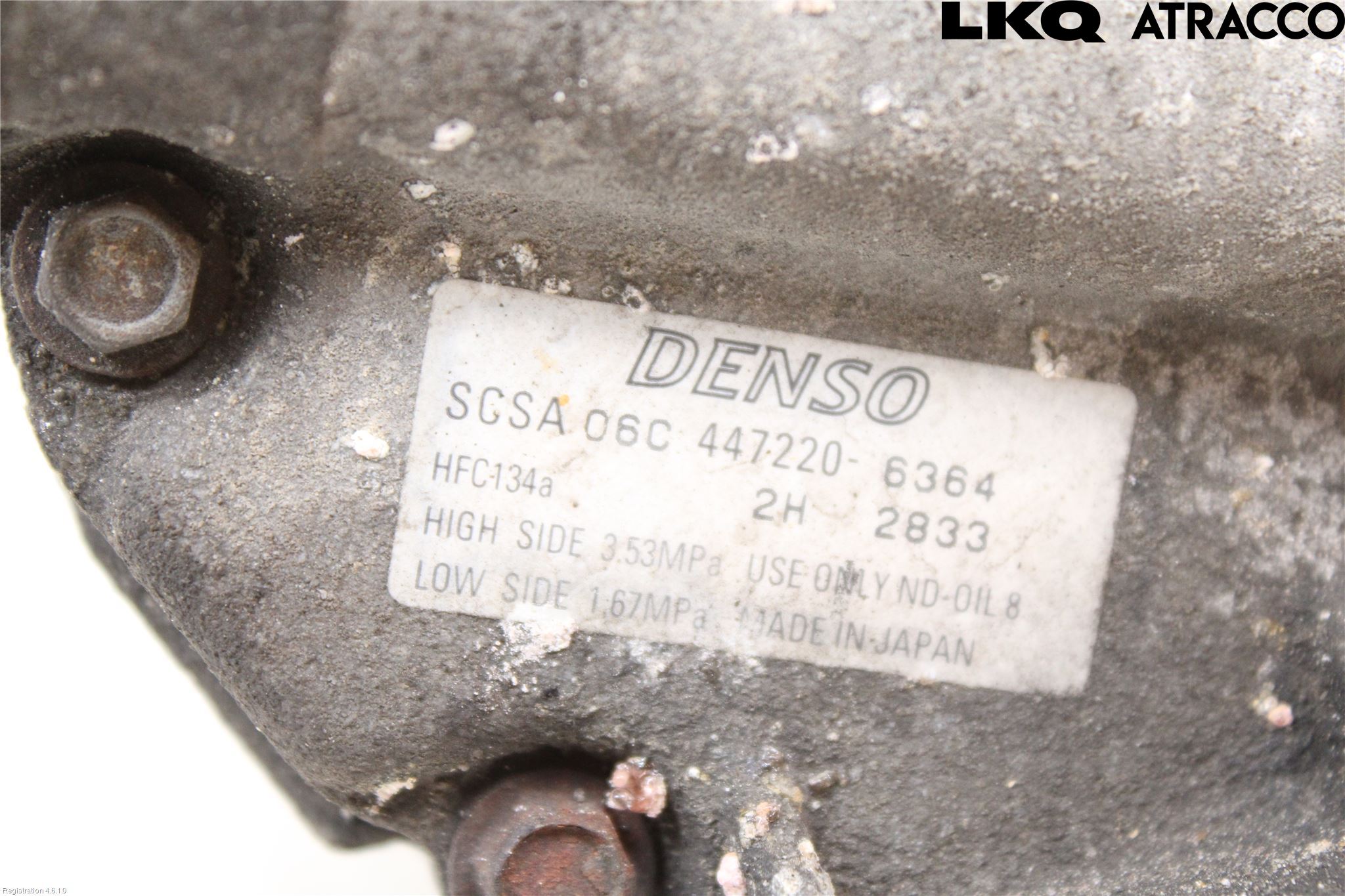 Toyota COROLLA 02-07 Varme Ac Kompressor