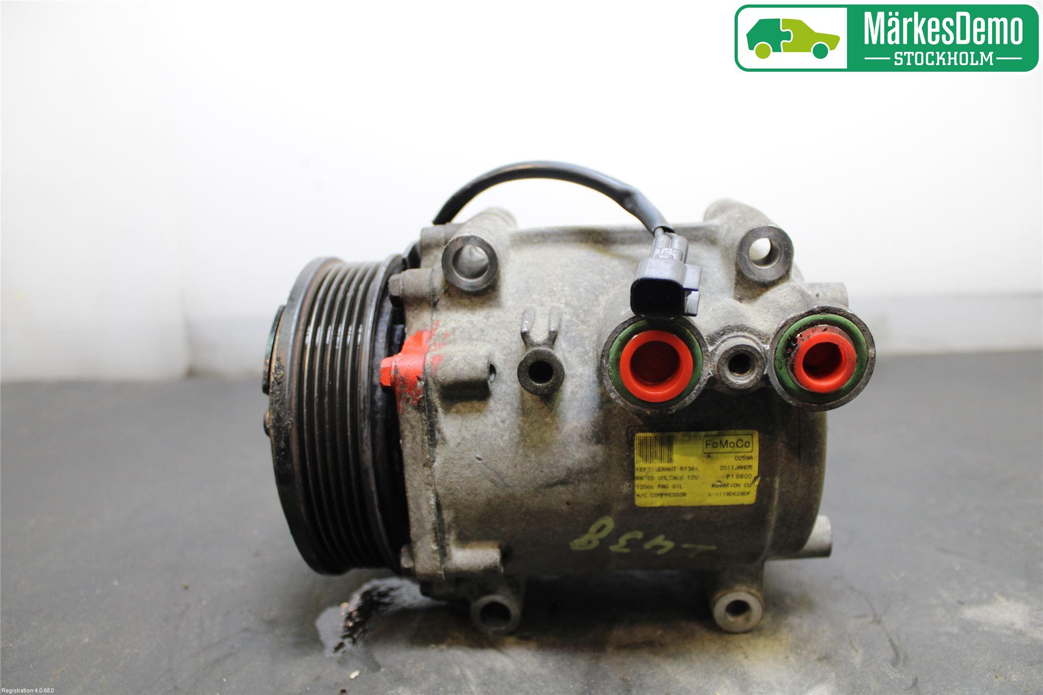 Ford FIESTA 09-12 Varme Ac Kompressor