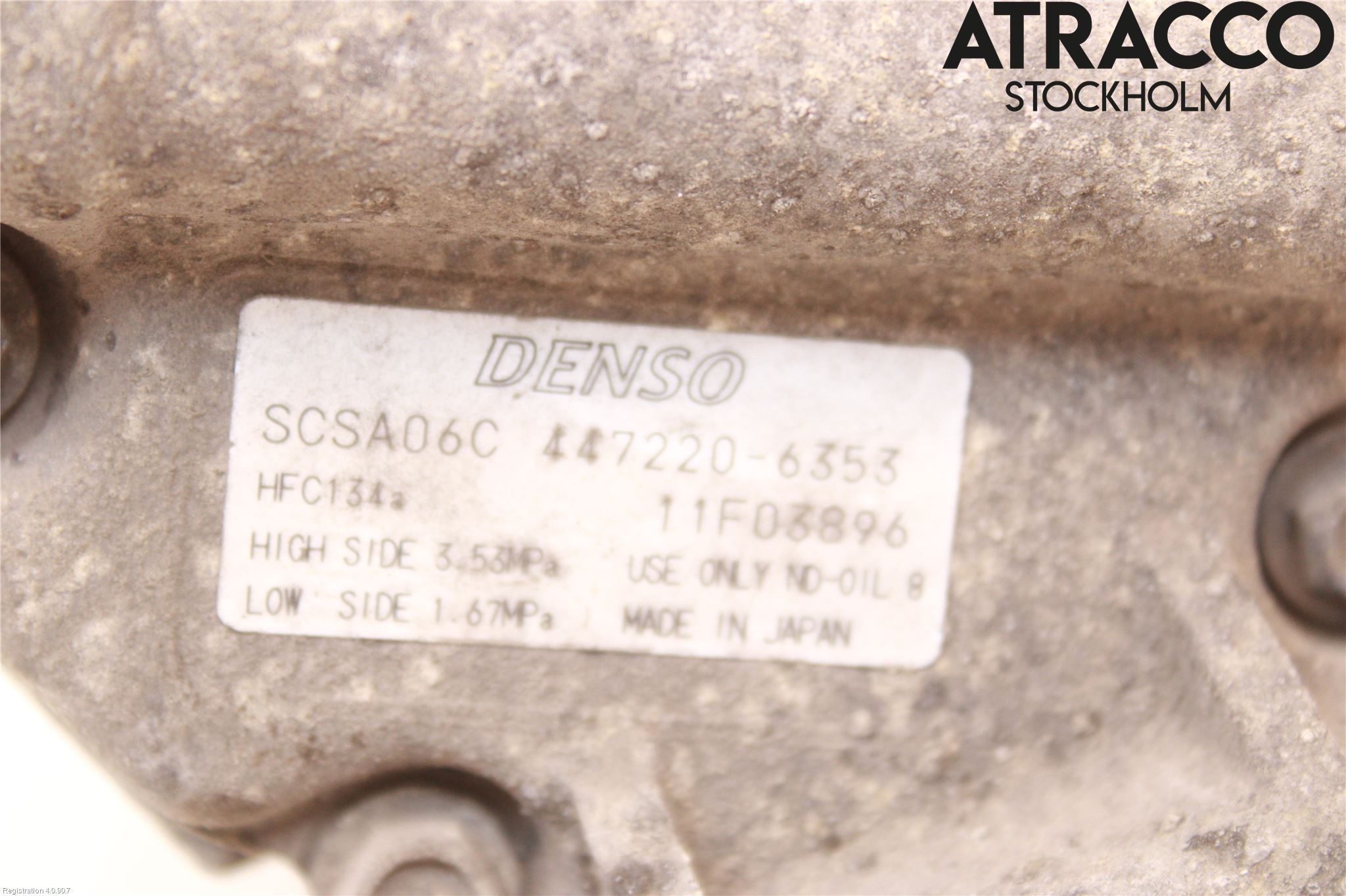 Toyota COROLLA 02-07 Varme Ac Kompressor