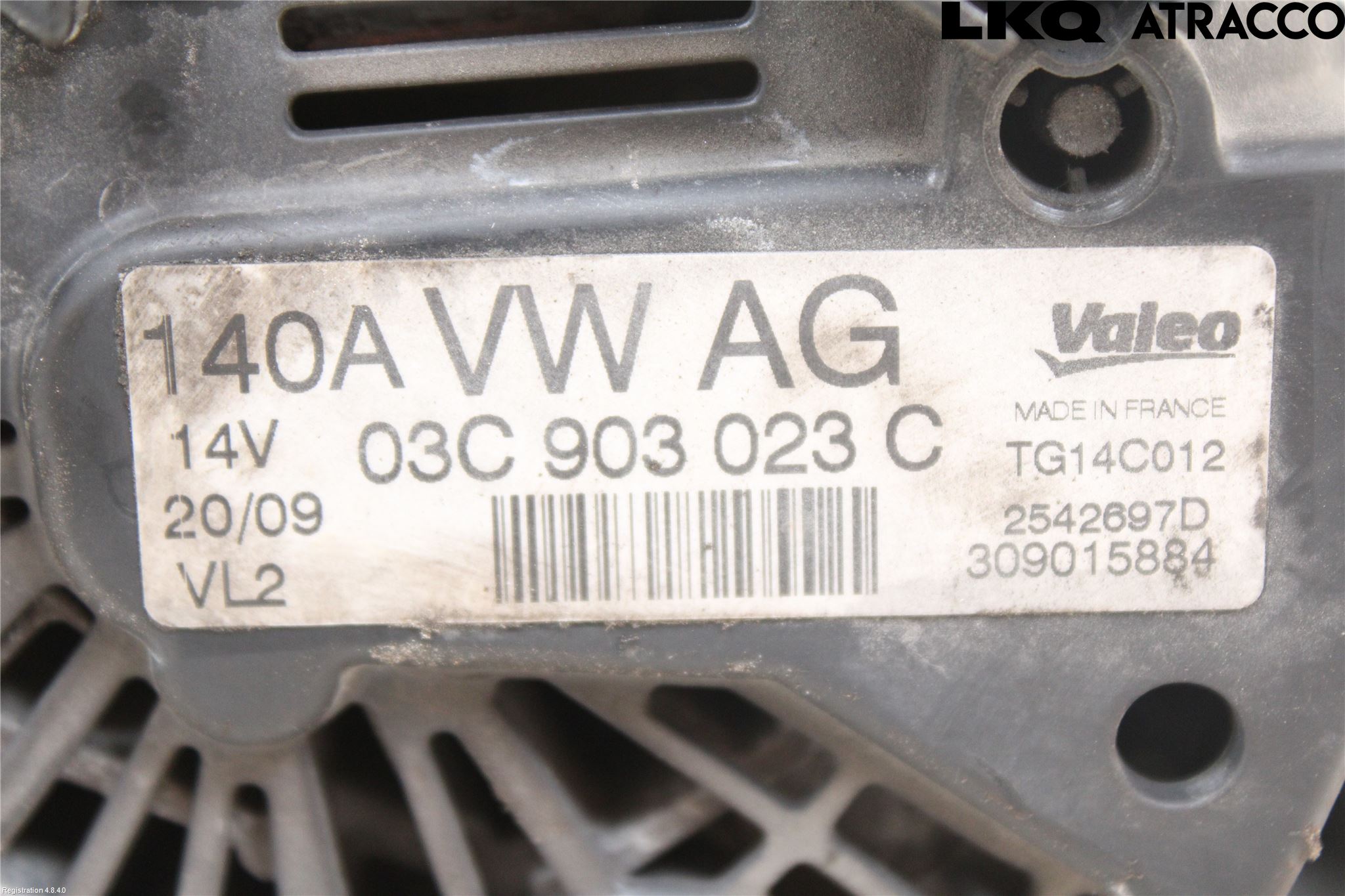 Volkswagen VW PASSAT 05-11 Dynamo