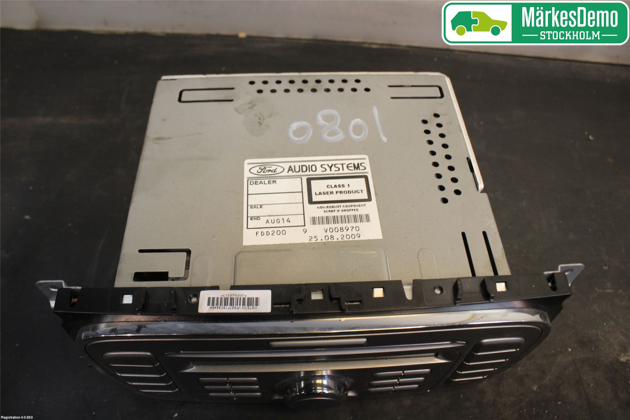 Ford FOCUS 08-11 Stereo Radio Med Cd
