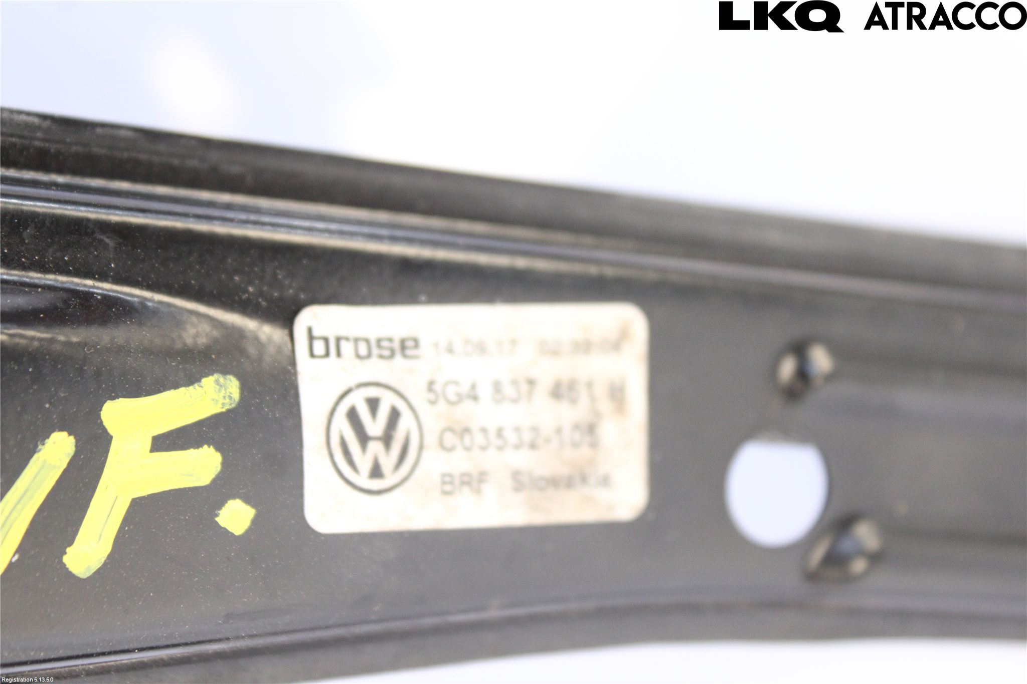 Volkswagen VW GOLF / E-GOLF VII 13-20 Vindusheis El Komp