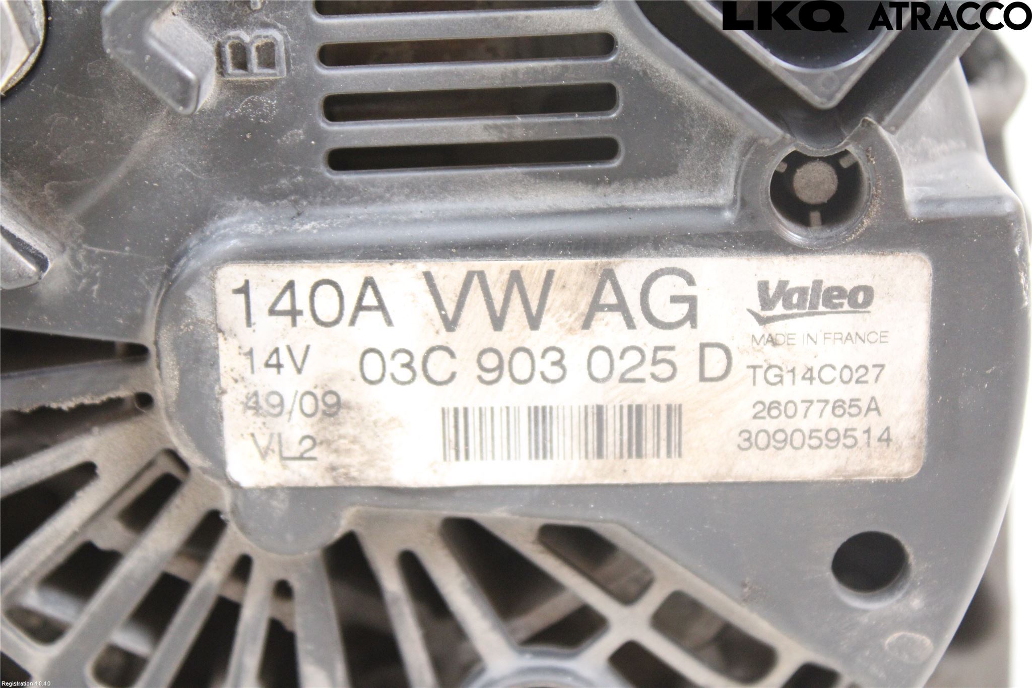 Volkswagen VW PASSAT 05-11 Dynamo