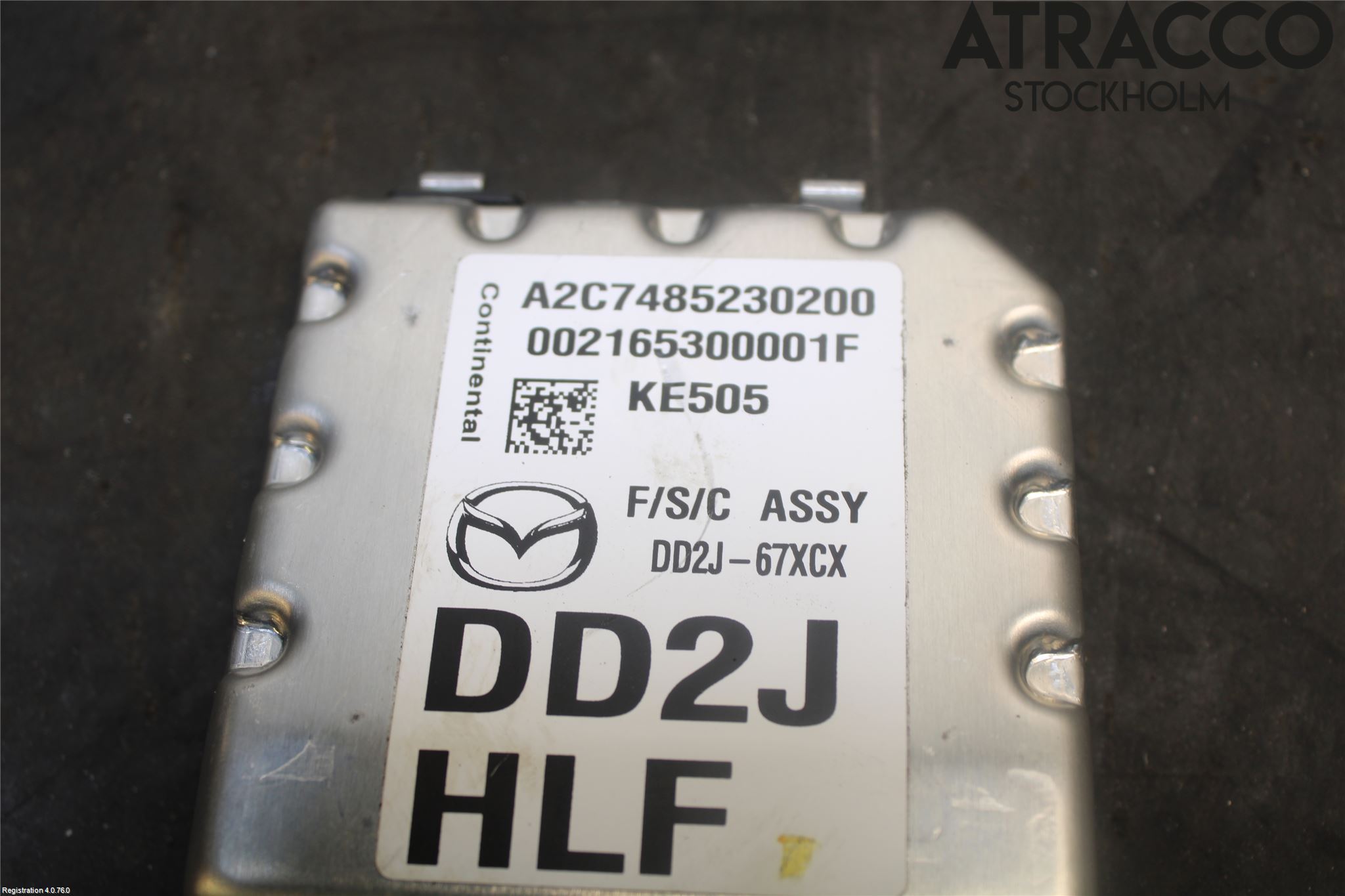 Mazda CX-3 Parkeringshjelp Kamera