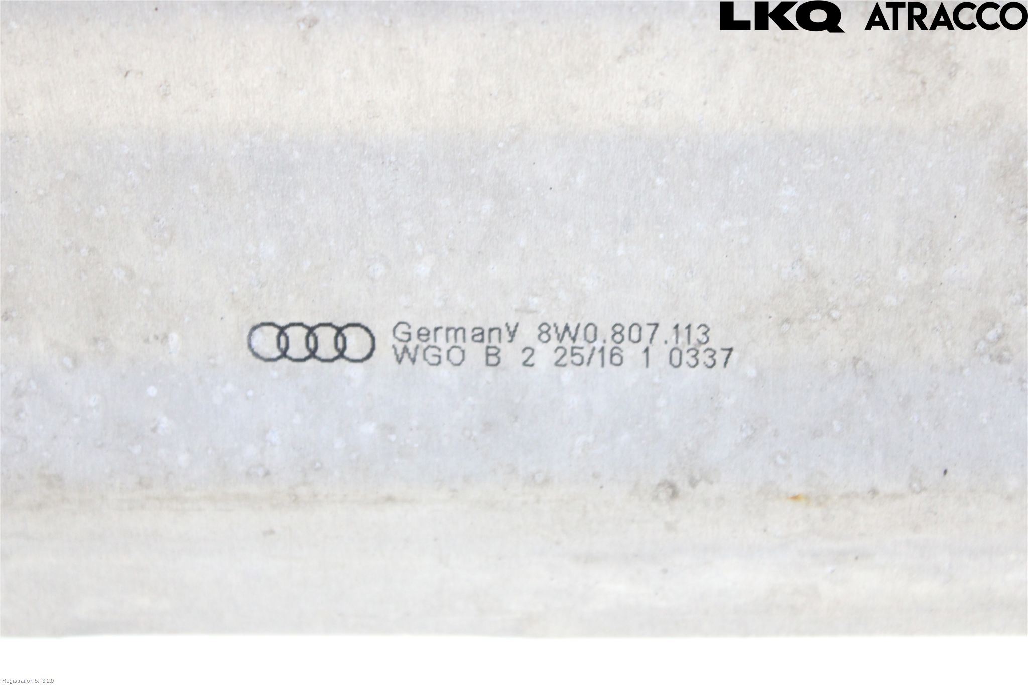 Audi A4/S4 B9 16-19 Støtfanger Foran Bjelke