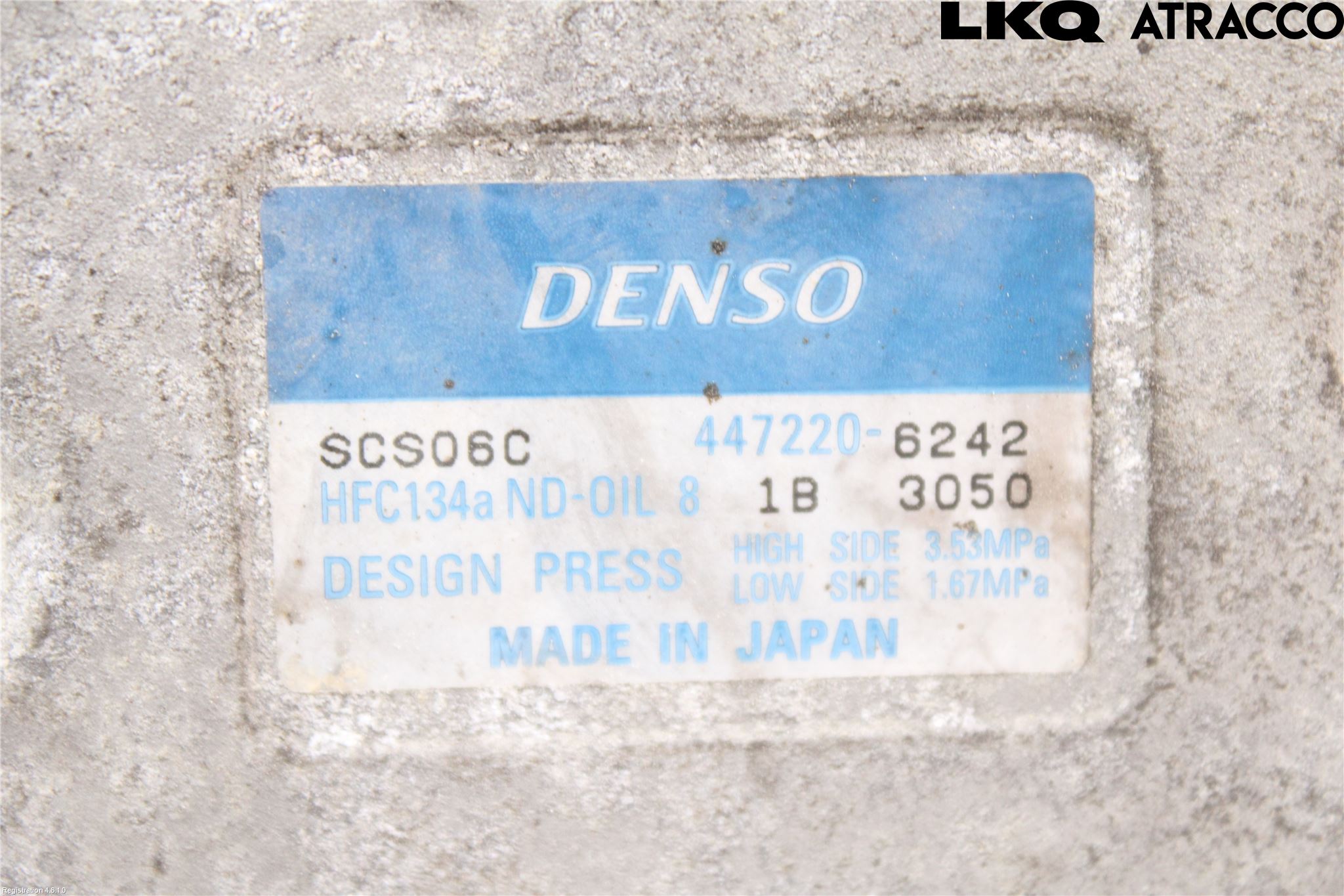 Toyota COROLLA 98-01 Varme Ac Kompressor