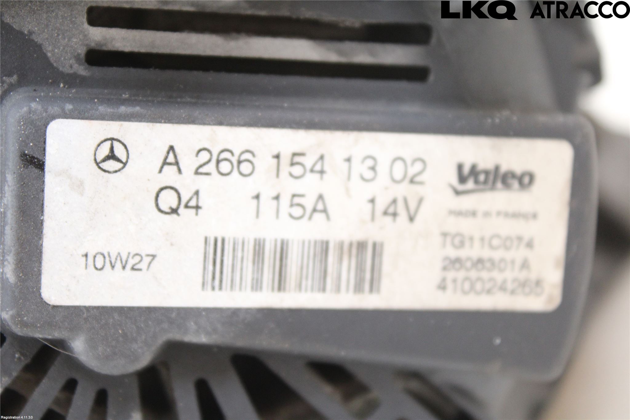 Mercedes-Benz MB B-KLASS (W245) 05-12 Dynamo