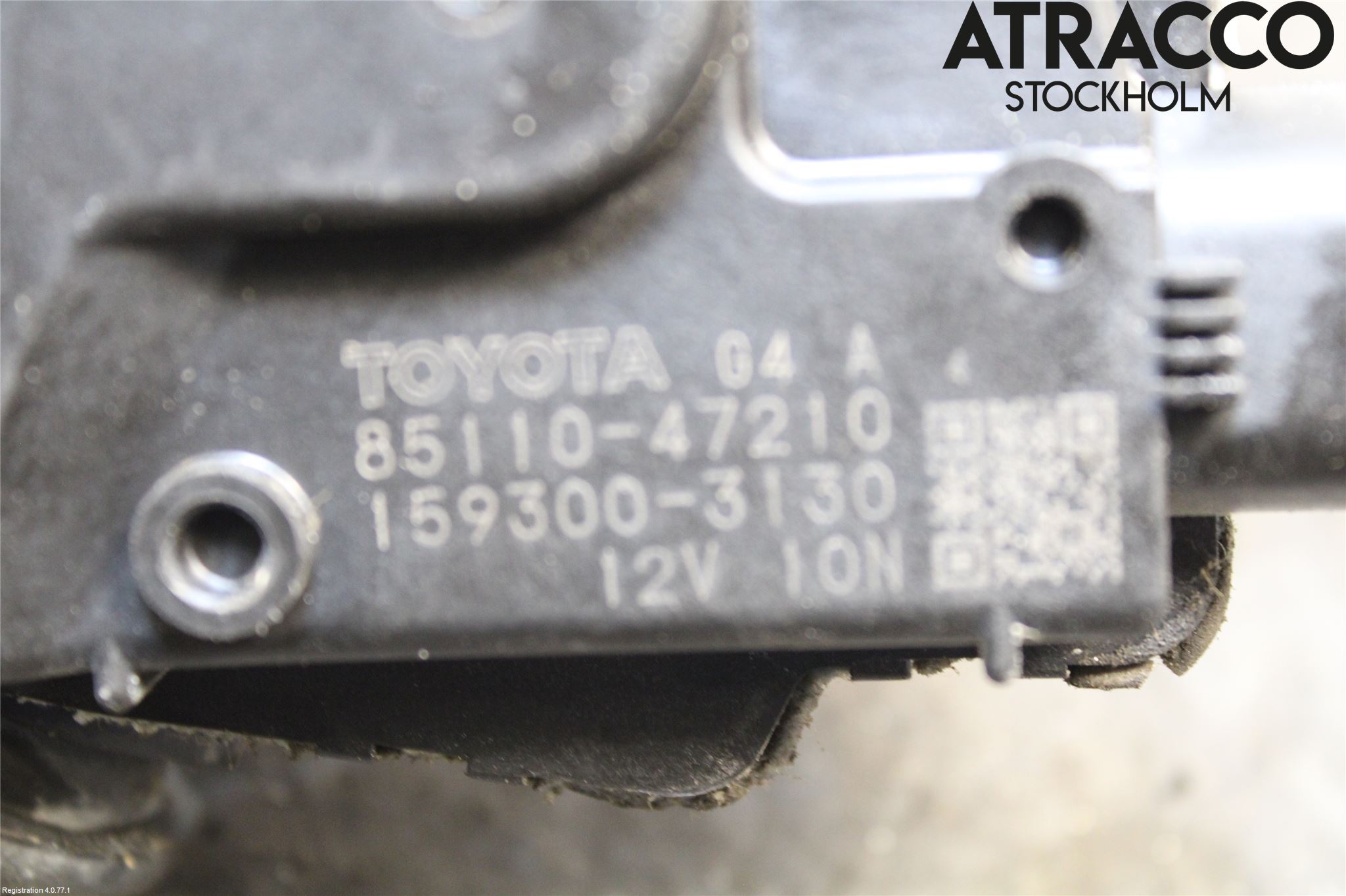 Toyota PRIUS ZVW30 09-20 Viskermotor Frontrute