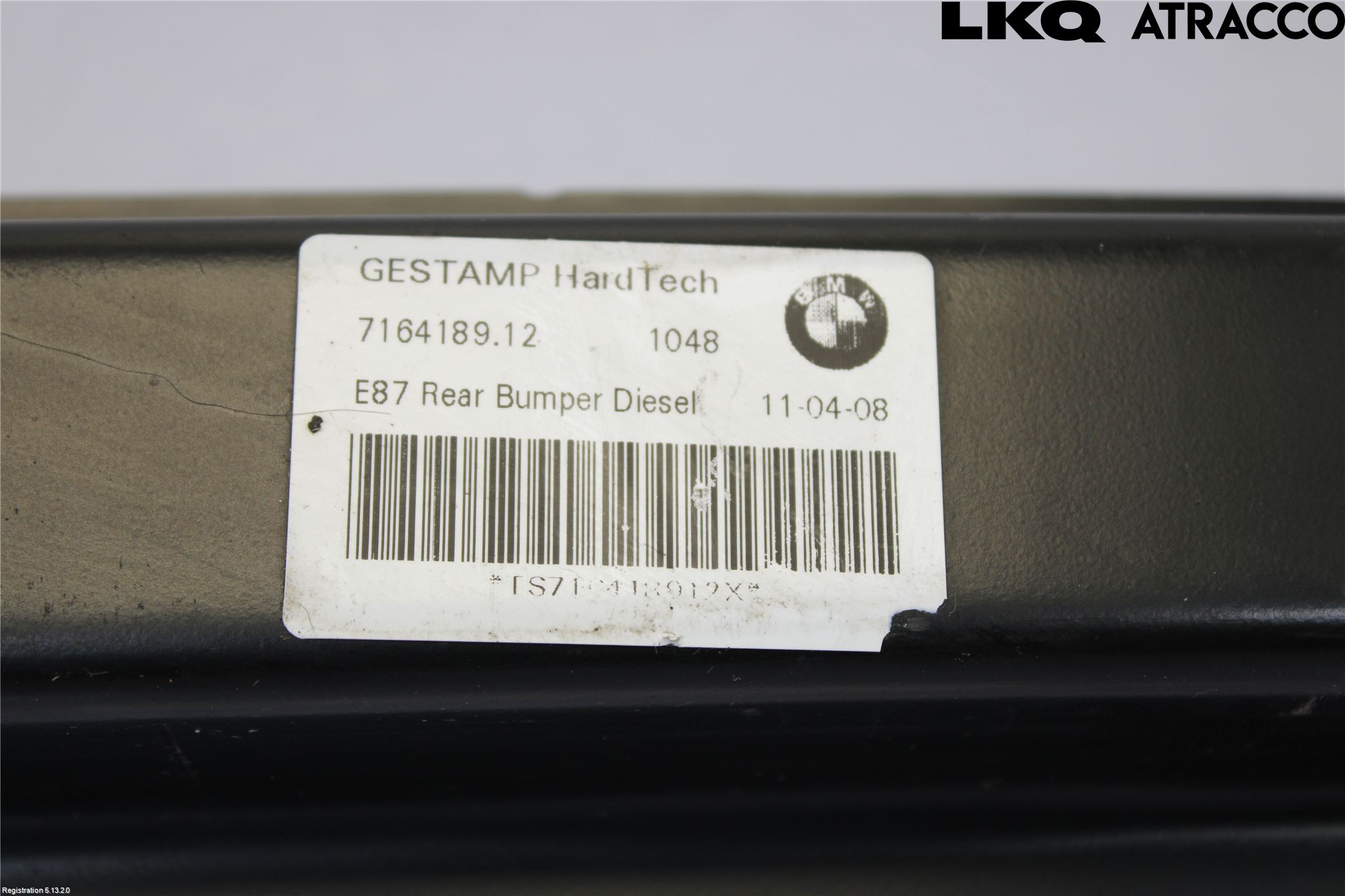 BMW 1 E87/81 5D/3D 03-11 Støtfanger Bak Bjelke