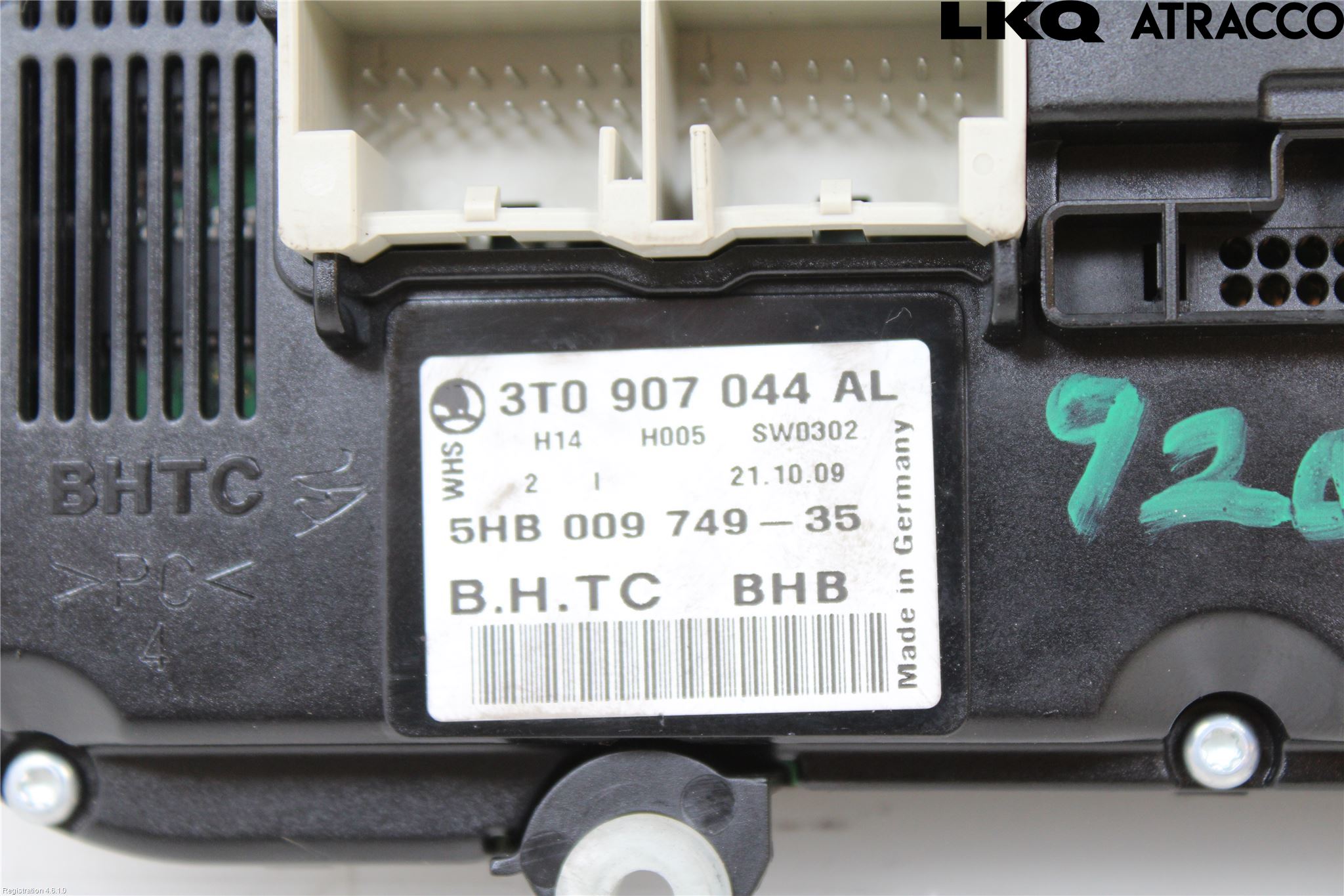 Skoda OCTAVIA (1Z) 05-13 Varme Ac Betjening-Display