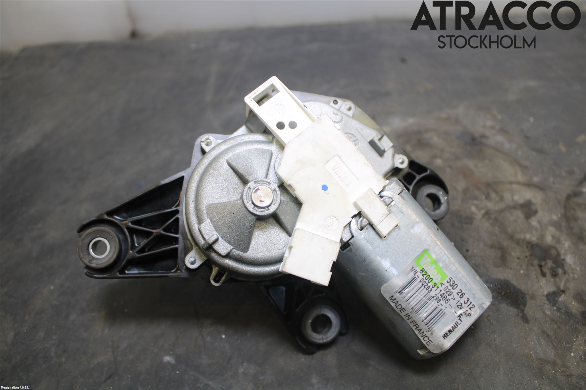 Renault CLIO III  09-12 Viskermotor Bakluke