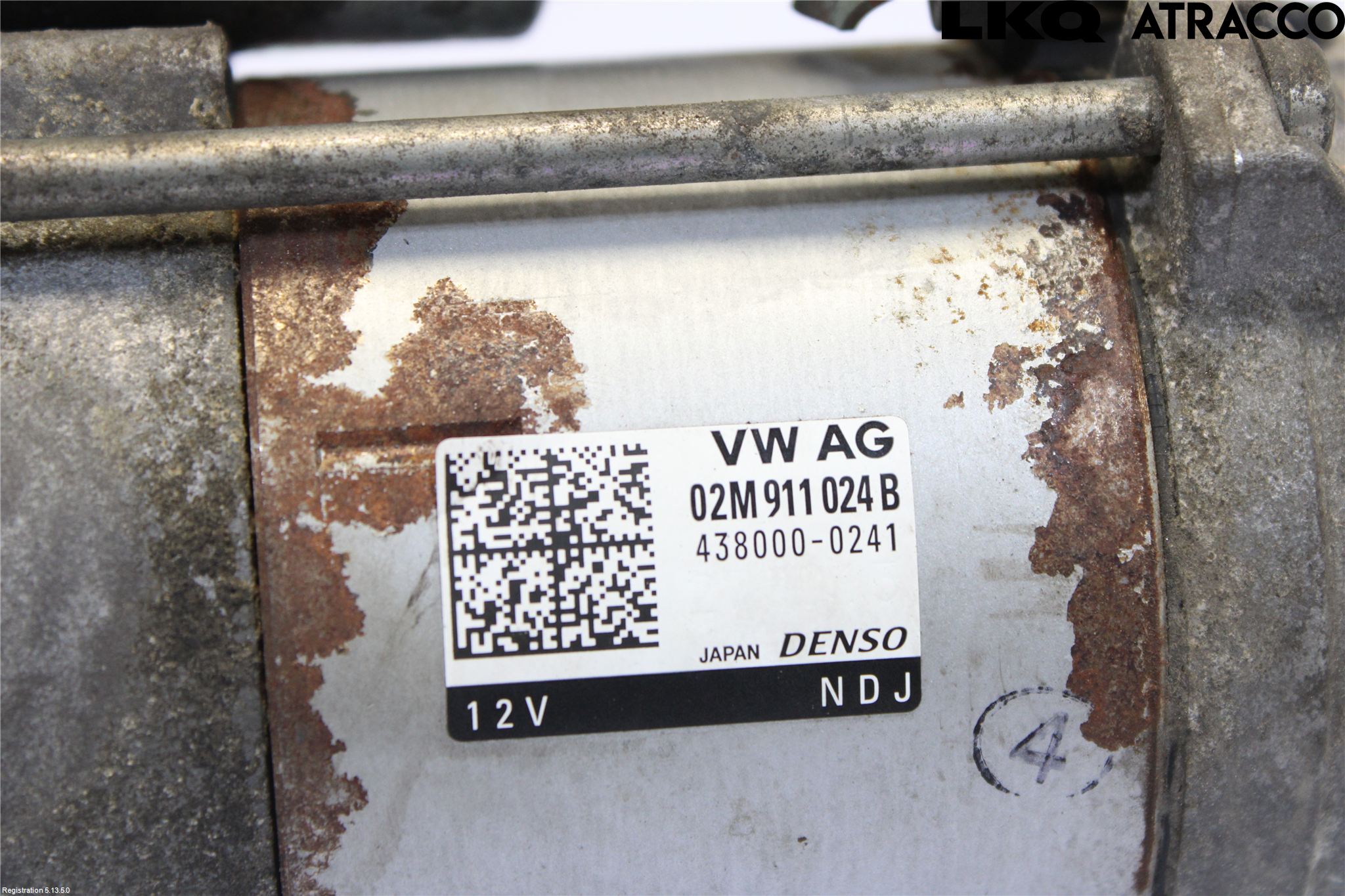 Volkswagen VW GOLF / E-GOLF VII 13-20 Startmotor Diesel