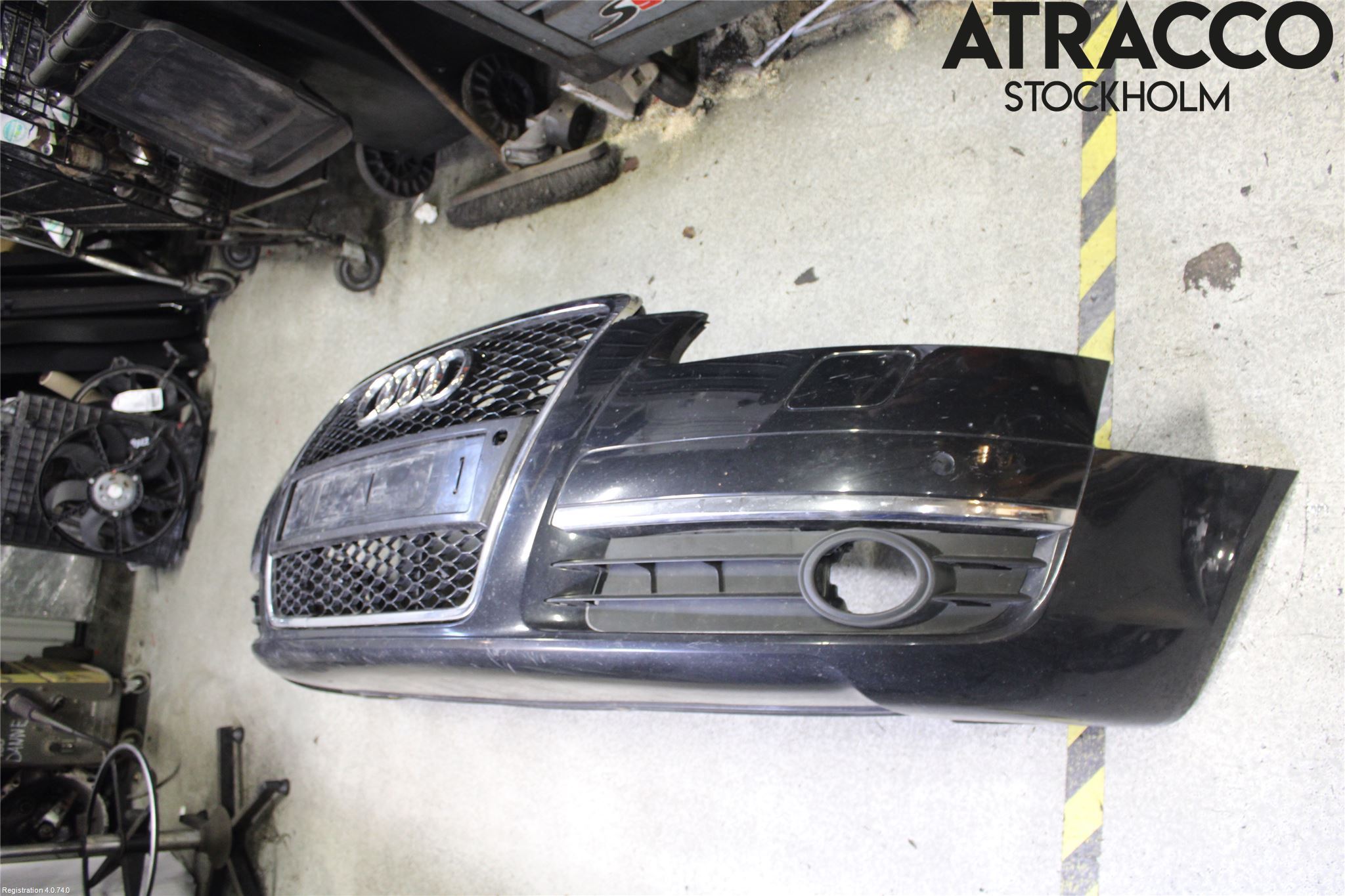Audi A4/S4 01-05 Støtfanger Foran Plastdeksel