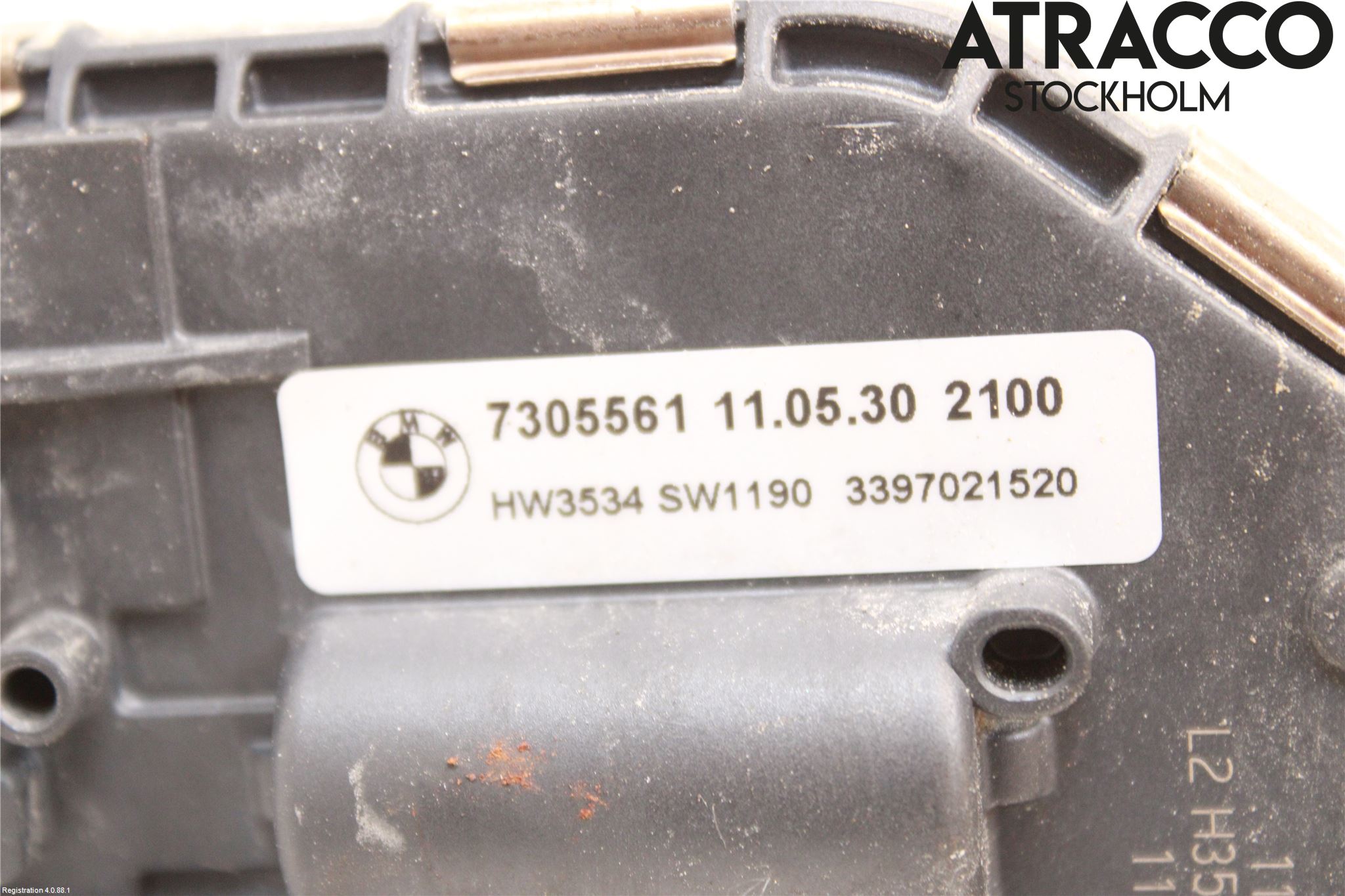 BMW 5 F10/F11/F18 09-17 Viskermotor Frontrute