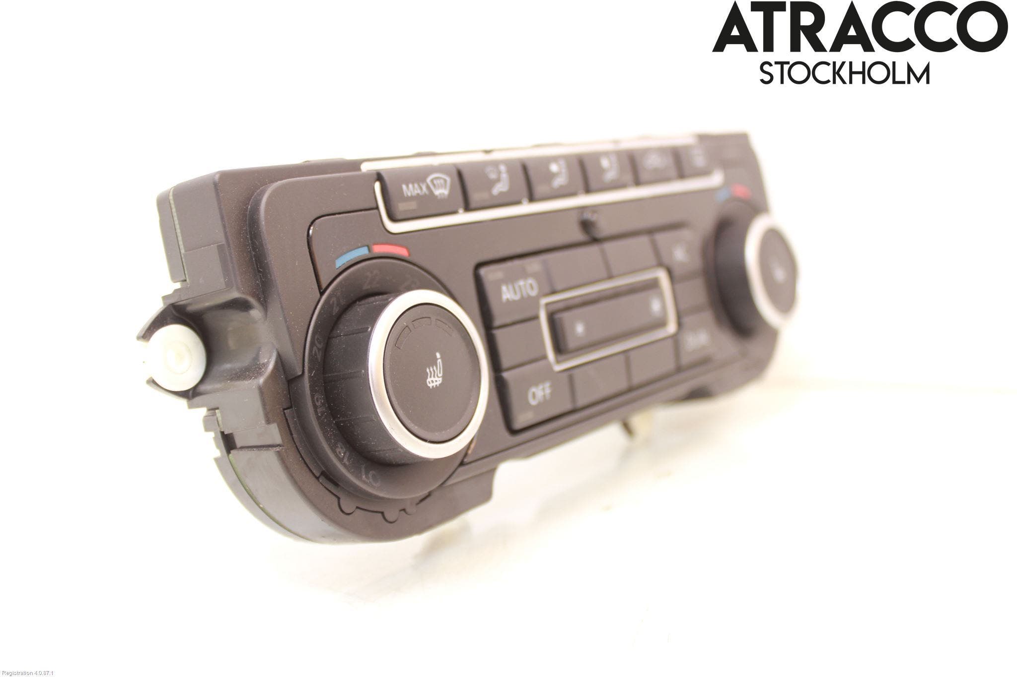 Volkswagen VW GOLF VI 09-13 Varme Ac Betjening-Display