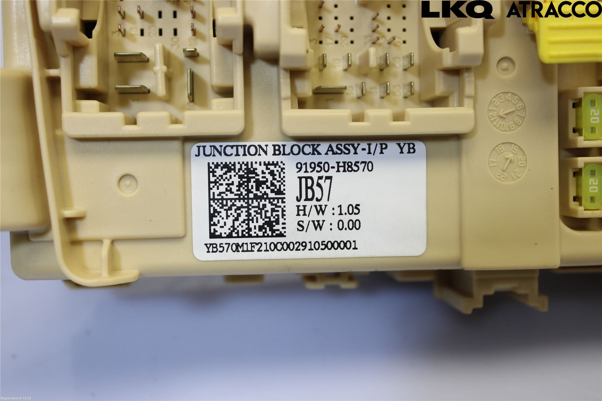 Kia STONIC 18->> Sikringsboks - Elsentral
