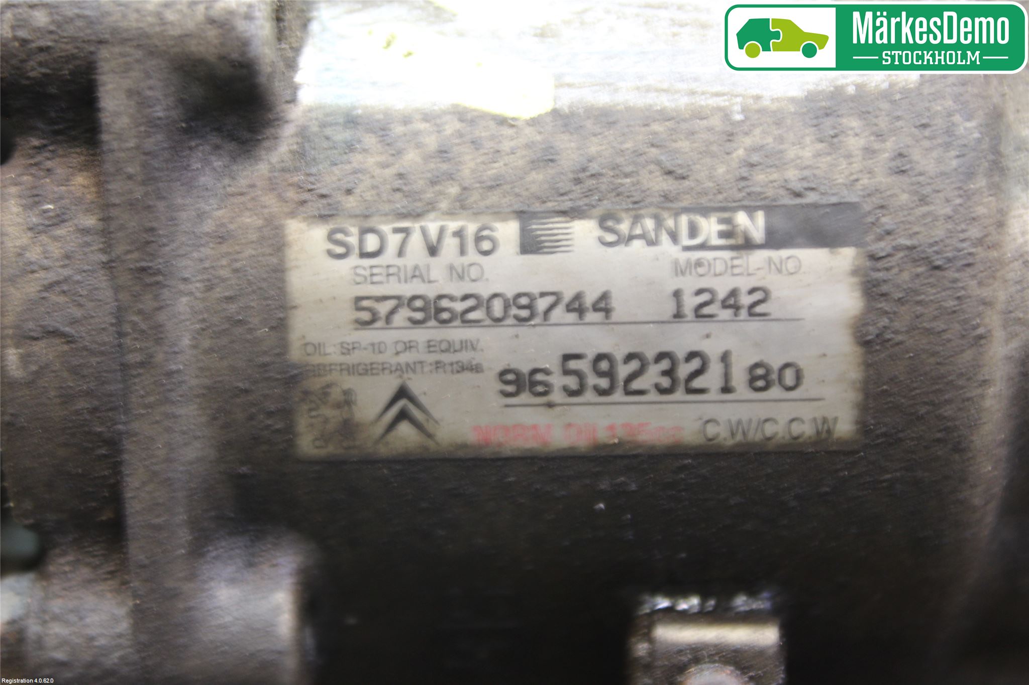Peugeot EXPERT 07-14 Varme Ac Kompressor