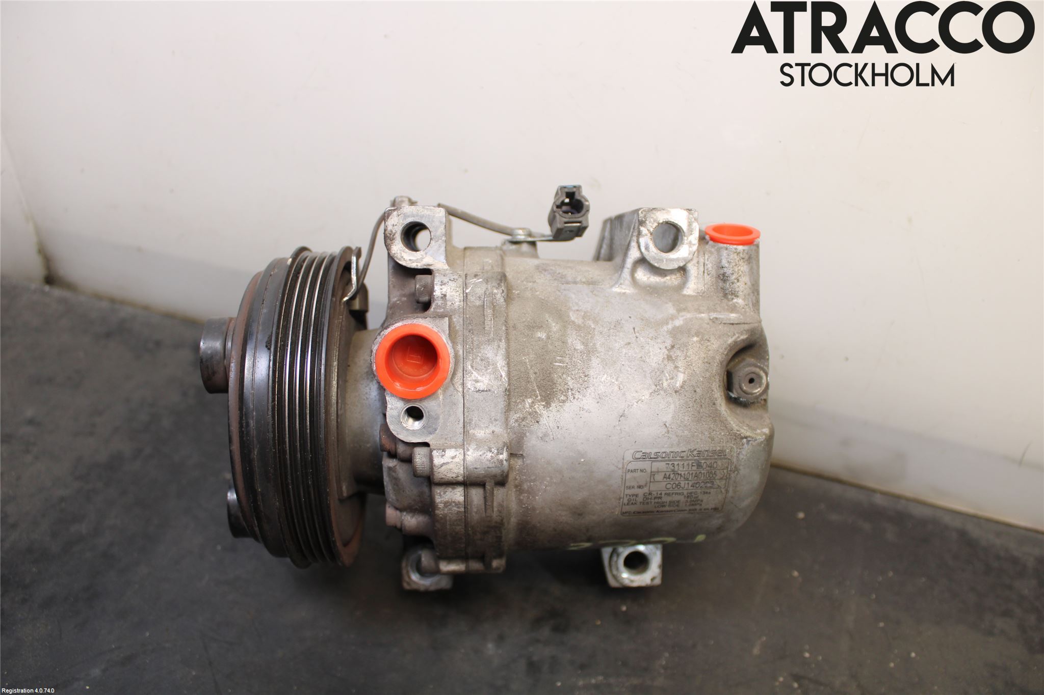 Subaru IMPREZA II  06-07 Varme Ac Kompressor