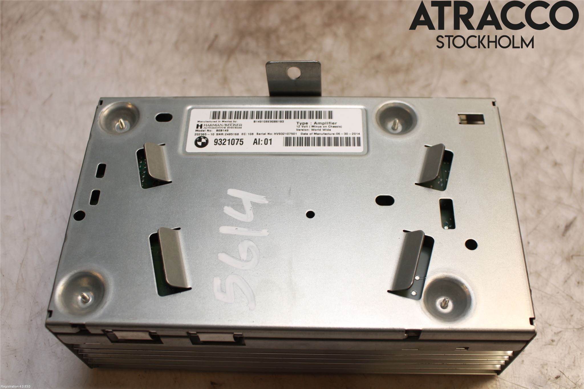 BMW X5 F15 13-18 Stereo Forsterker