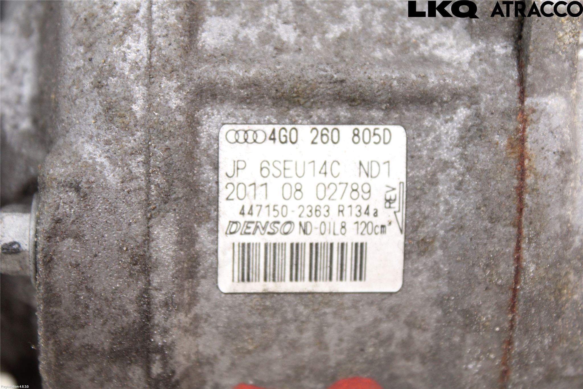 Audi A6/S6 4G 11-18 Varme Ac Kompressor