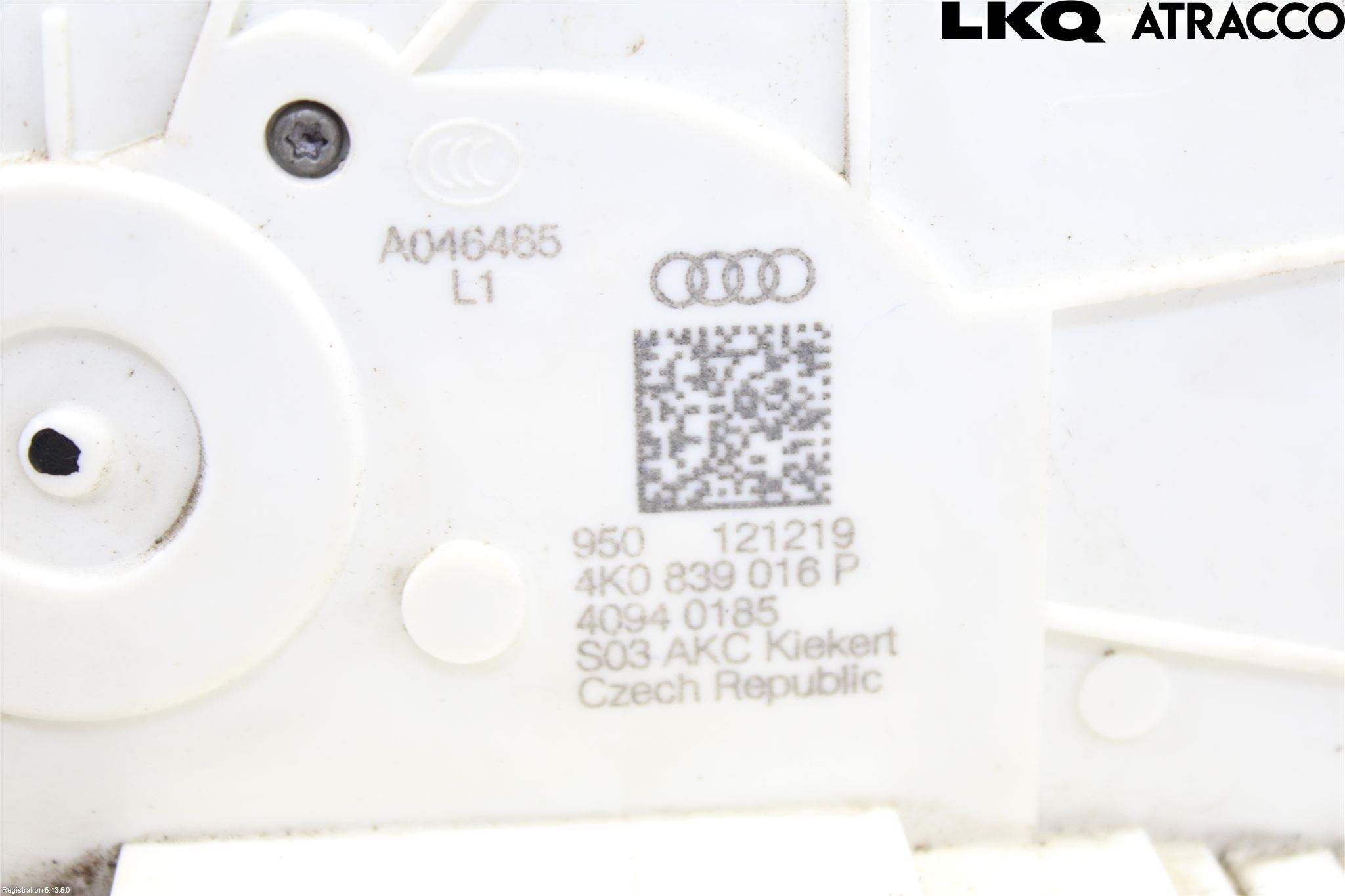 Audi A6 F2/C8 19- Dørlås - Låsekasse