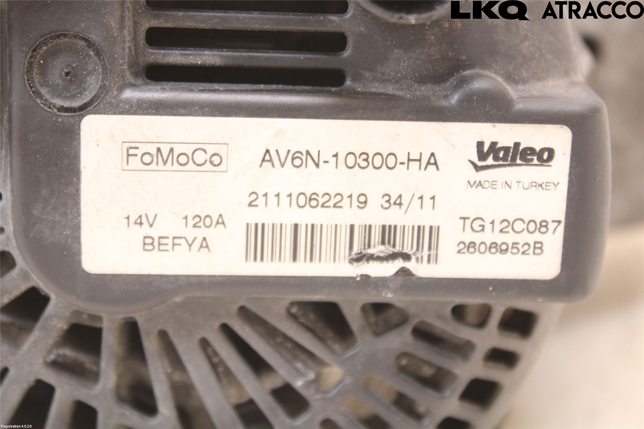 Ford FIESTA 09-12 Dynamo