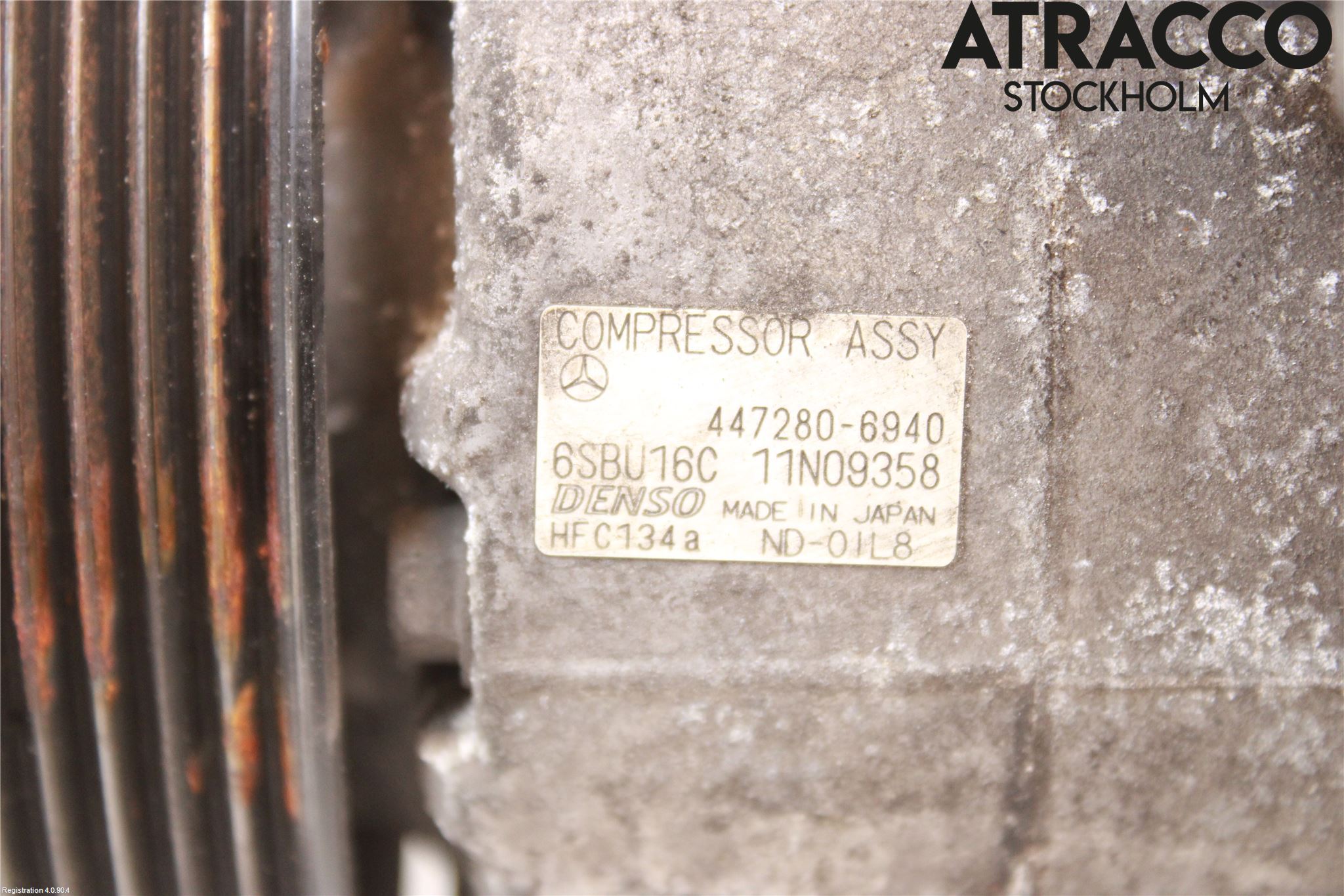 Mercedes-Benz MB ML/GLE-KLASS (W166) 12-18 Varme Ac Kompressor
