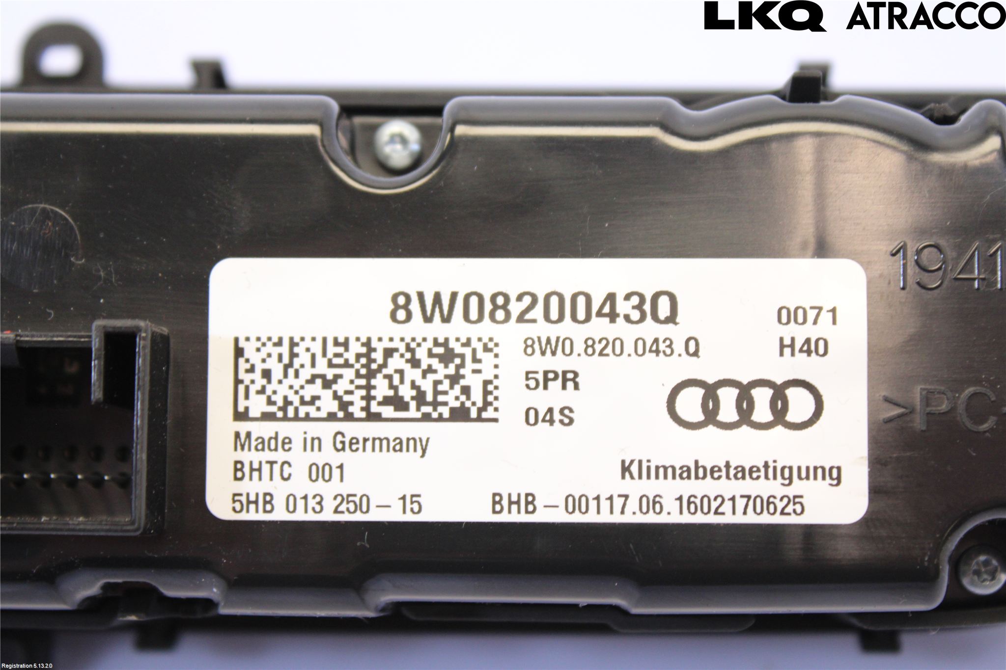 Audi A4/S4 B9 16-19 Varme Ac Betjening-Display