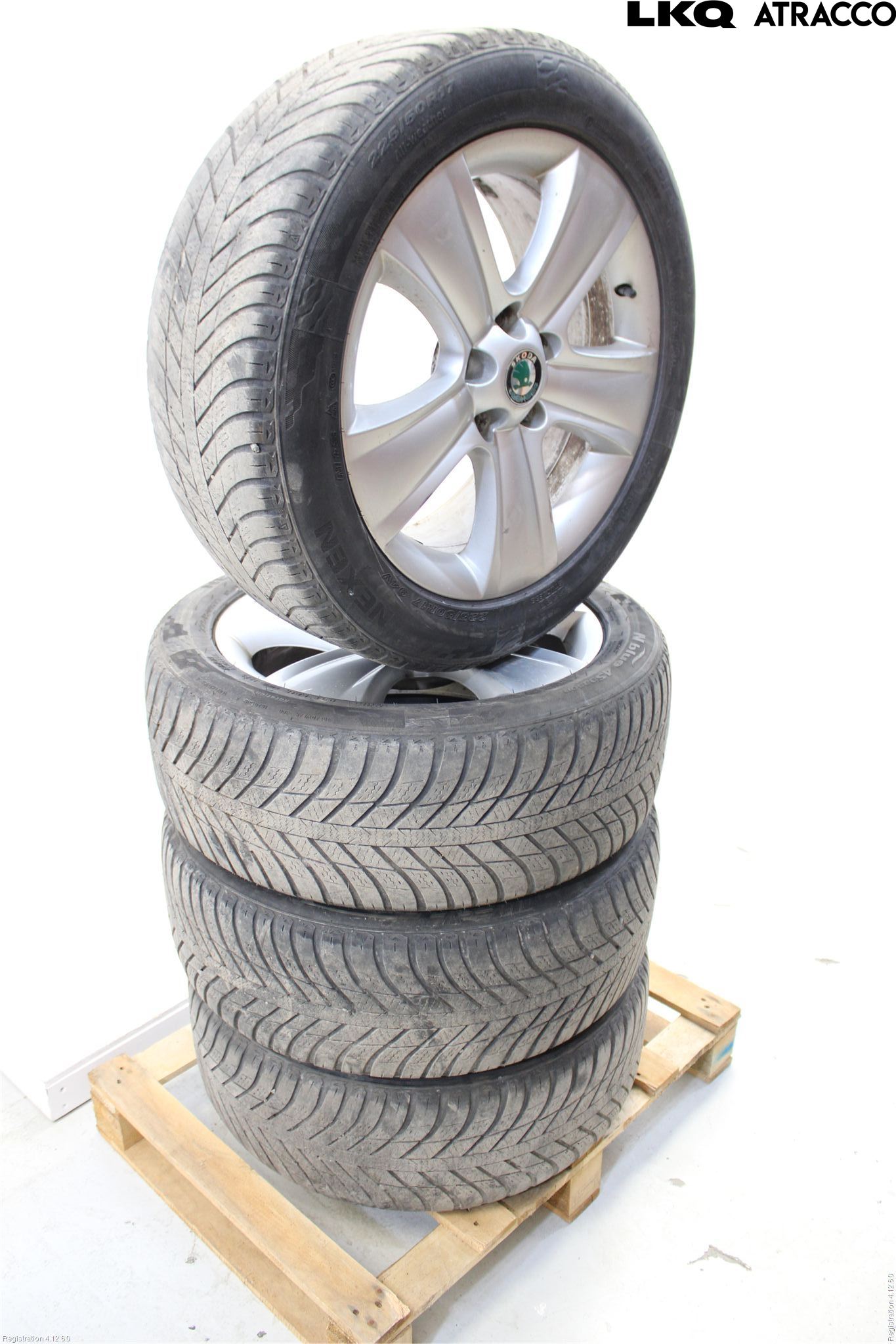 Skoda YETI Felg Aluminium Sett 4Stk