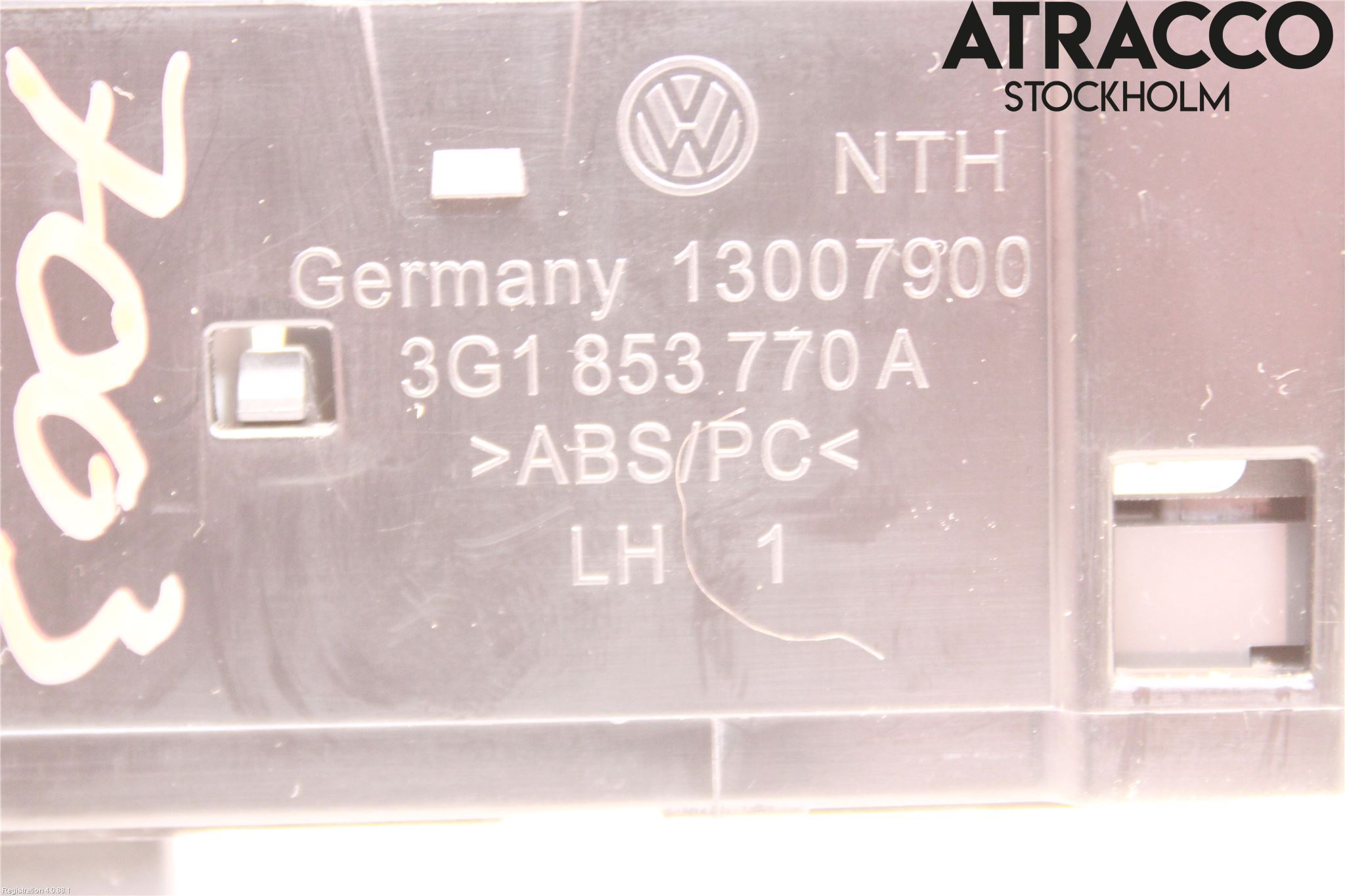 Volkswagen VW PASSAT 15-19 Bryter Varsel (Nødblink)