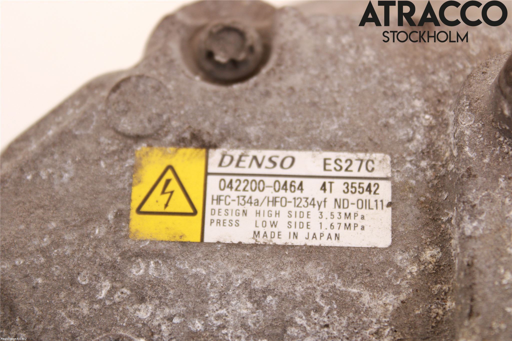 Lexus IS 250/350 14-20 Varme Ac Kompressor