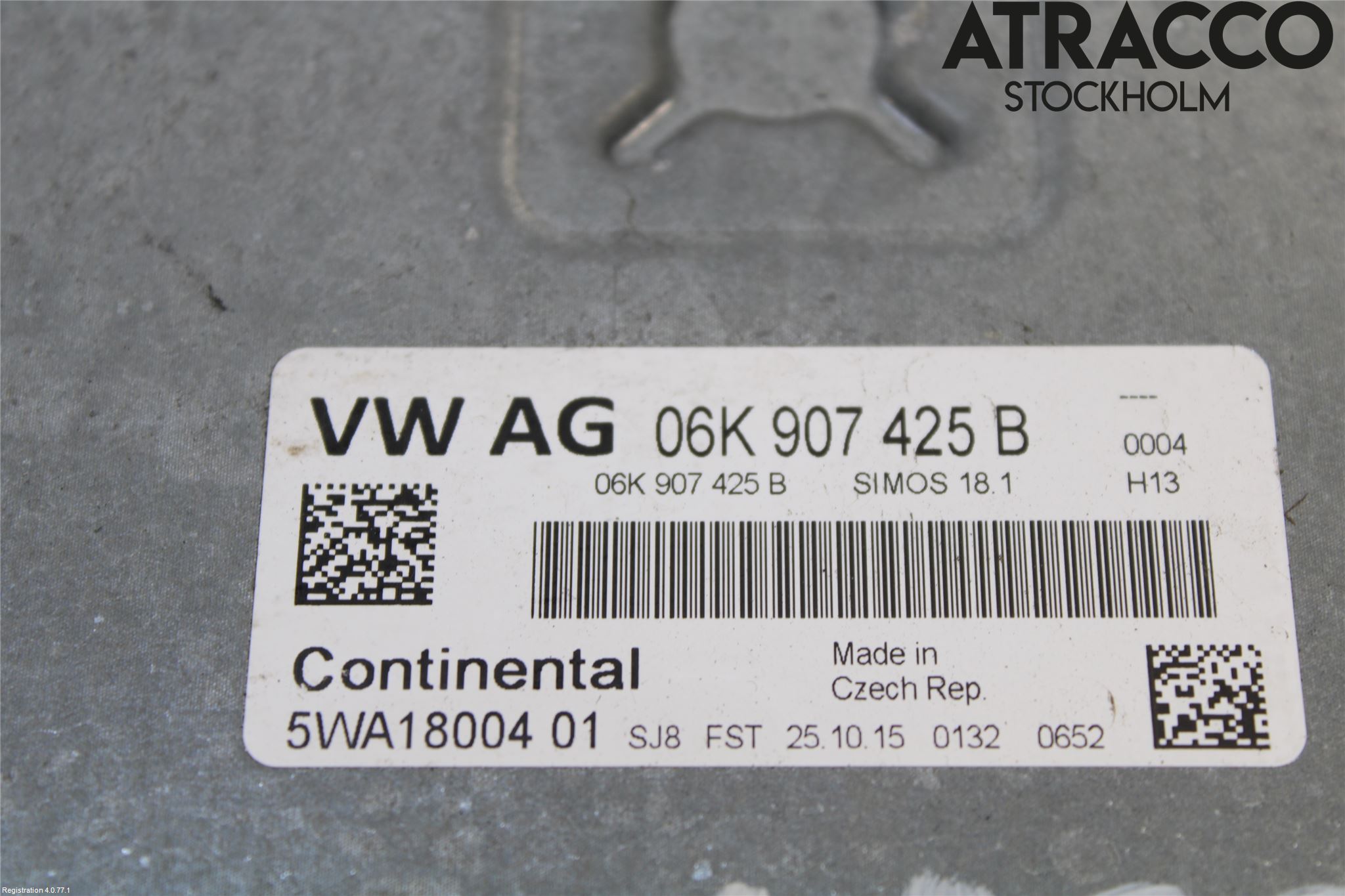 Volkswagen VW GOLF / E-GOLF VII 13-20 Styreenhet Innsprøytning